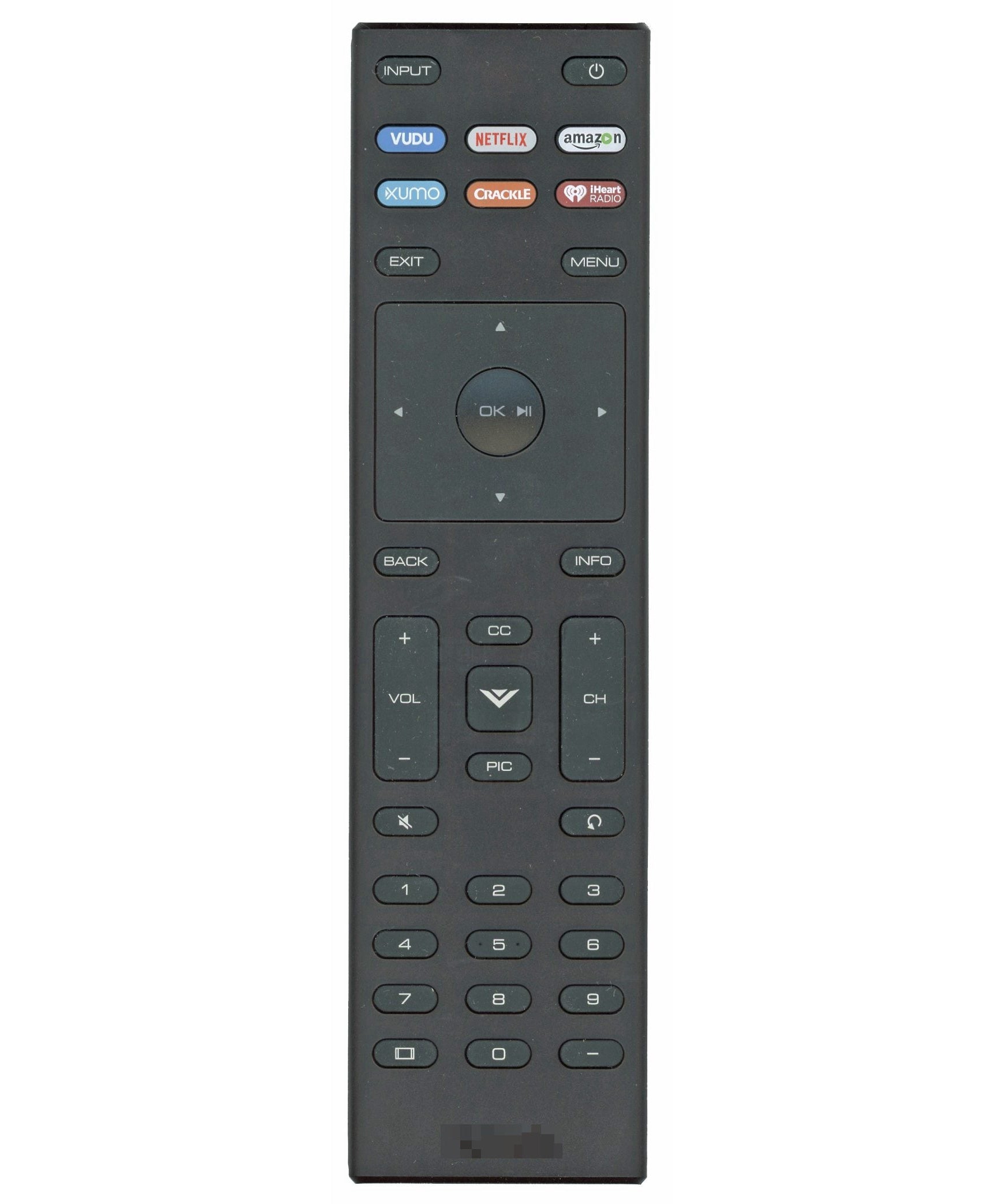 Vizio XRT136 TV Remote Control - 98003063770