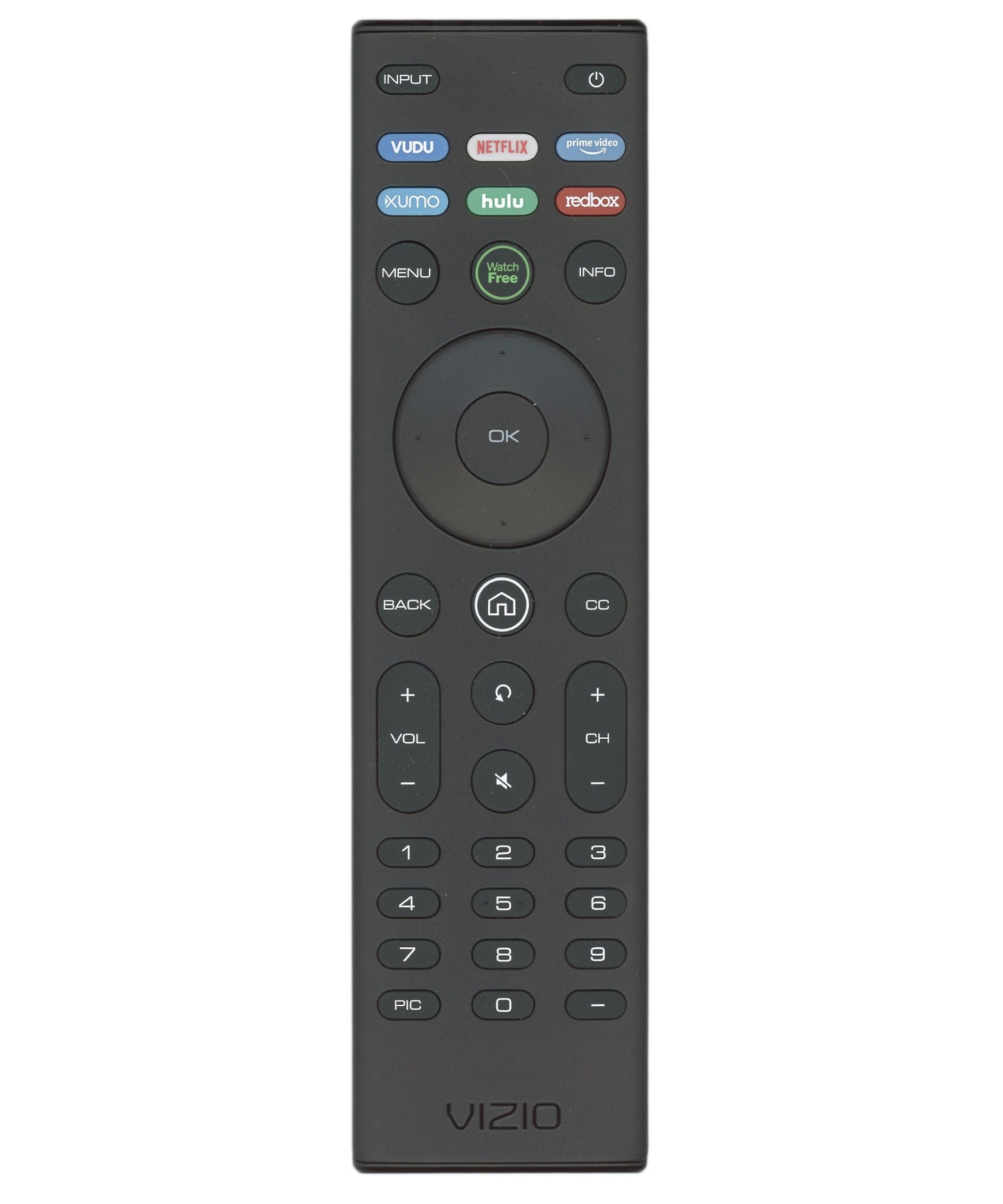 Vizio XRT140L 2020 Smartcast TV Remote Control - 398GR15BEVZY00005