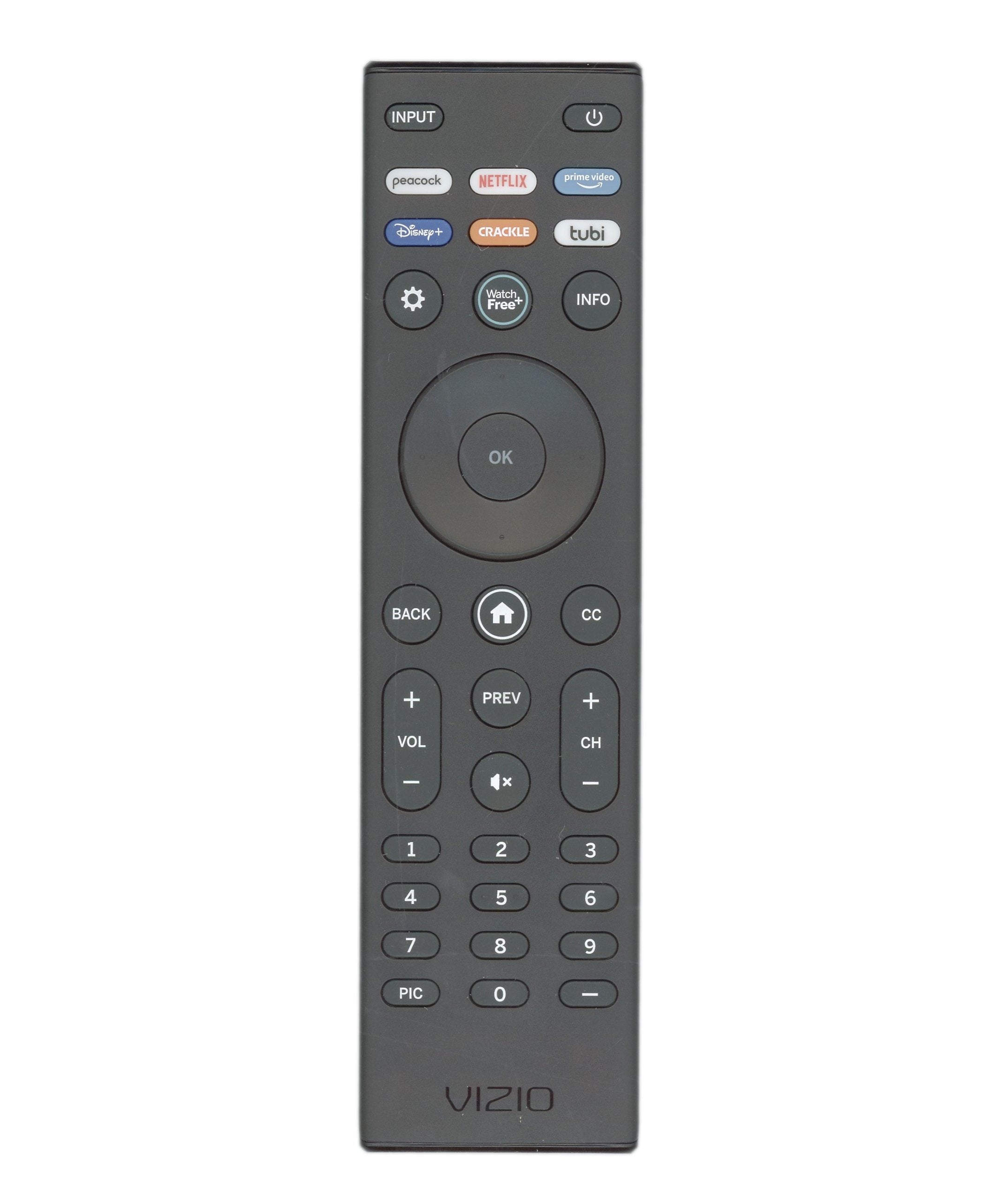 Vizio XRT140V Peacock Smartcast TV Remote Control - 6915C0002J000