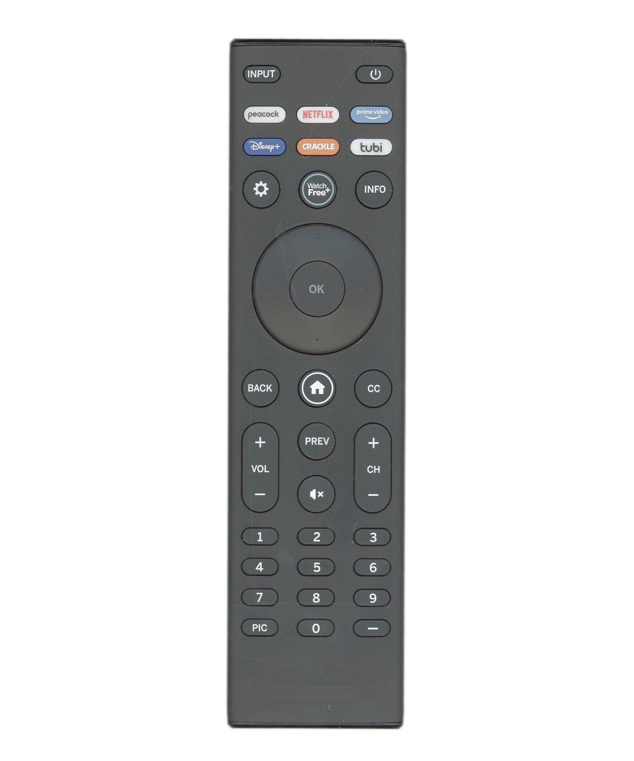 Vizio XRT140V Peacock Smartcast TV Remote Control - 6915C0002J000