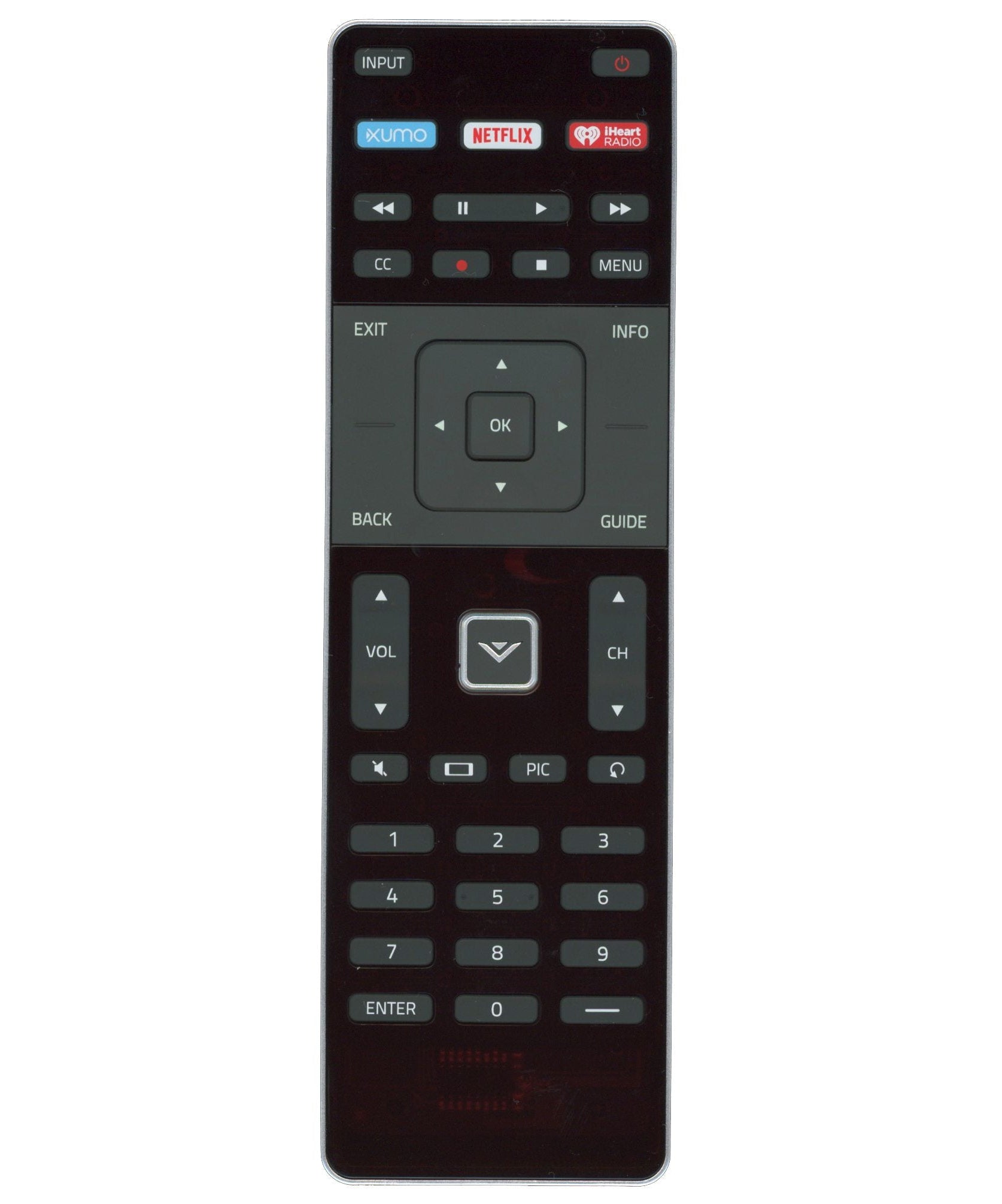 Vizio XRT500 with XUMO key TV Remote Control