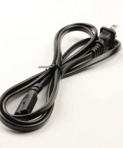 AC Power Cable / Cord | 6 FT - C7 Straight Figure 8 Polarized to 2 Prong Male | 389G202A15NHLD / 389G202A15NJRB