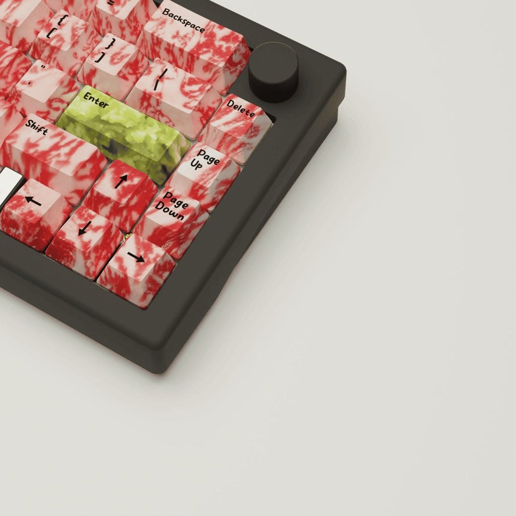 Wagyu Design Keycaps and Mechanical Keyboard