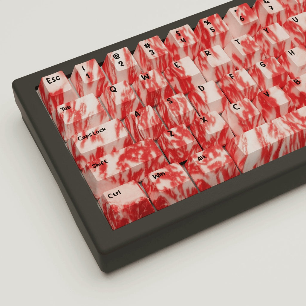 Wagyu Design Keycaps and Mechanical Keyboard