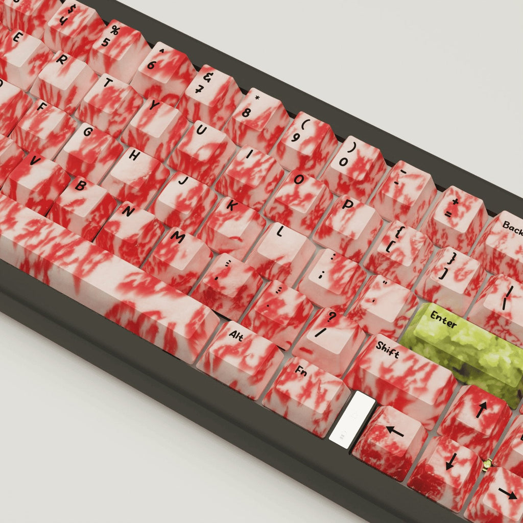 Wagyu Design Keycaps and Mechanical Keyboard