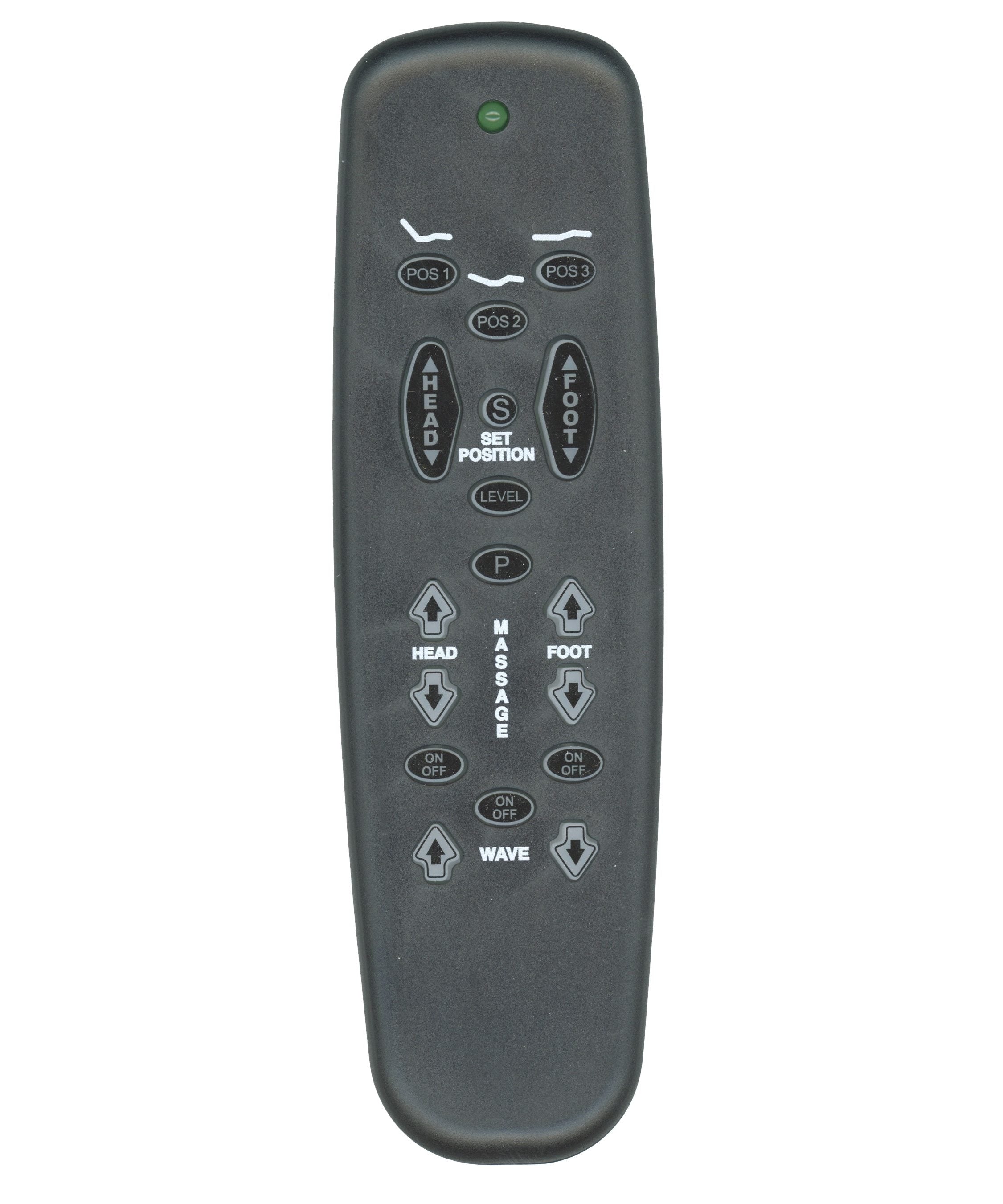 Wallhugger KSMBR20543T Adjustable Bed Remote Control
