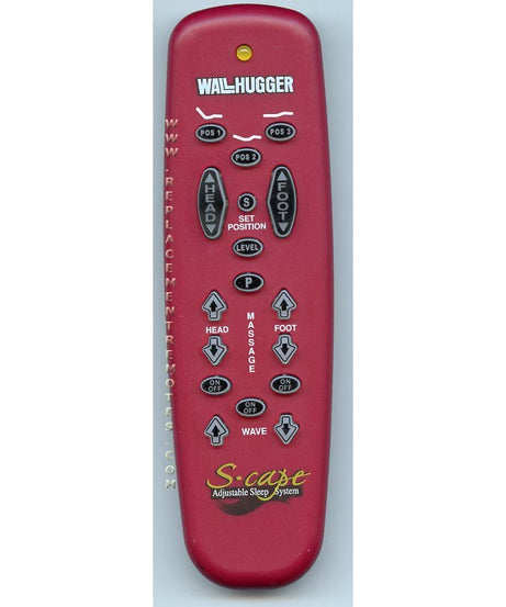 Wallhugger KSMBR20543T Adjustable Bed Remote Control