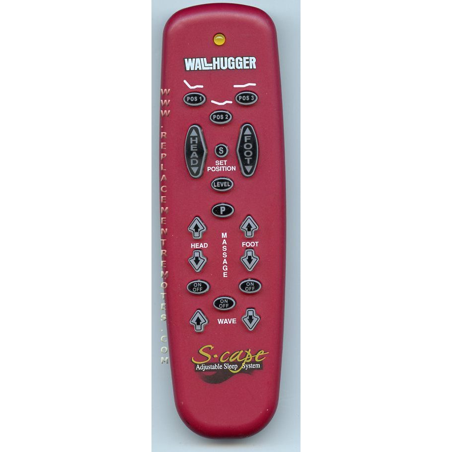 Wallhugger KSMBR20543T Adjustable Bed Remote Control