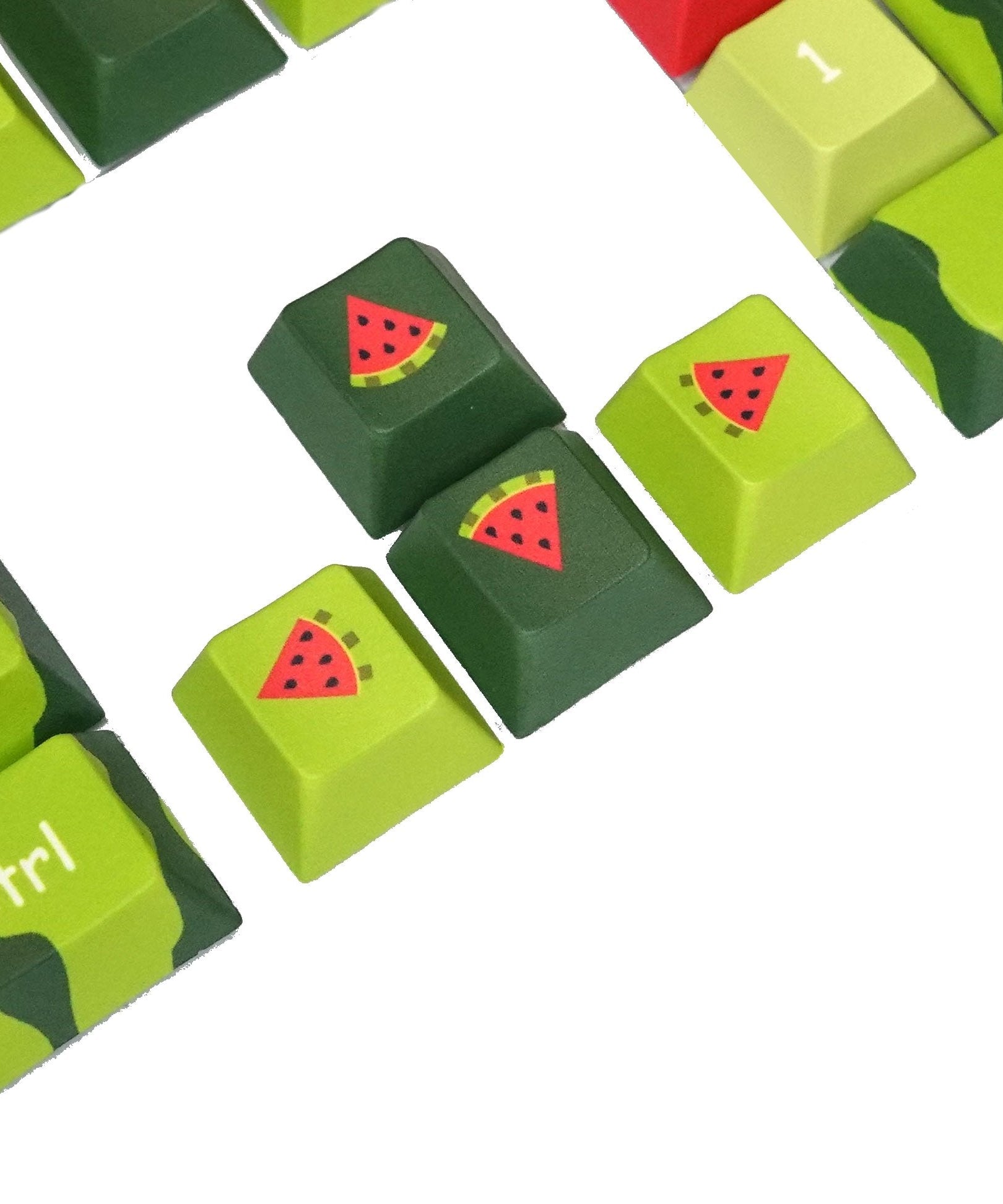Watermelon Keycaps Set | Cute Fruits Keycap Sets Keyboard
