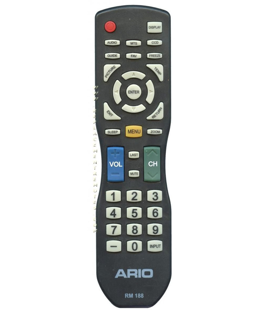 Westinghouse RM188 ARIO TV Remote Control