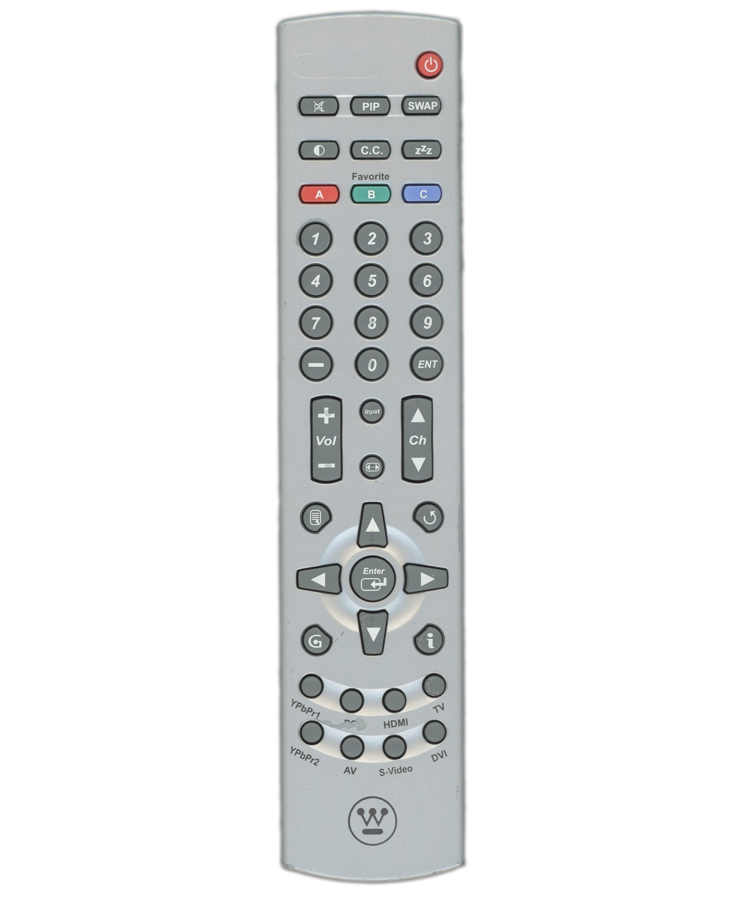 Westinghouse RMT05 TV Remote Control