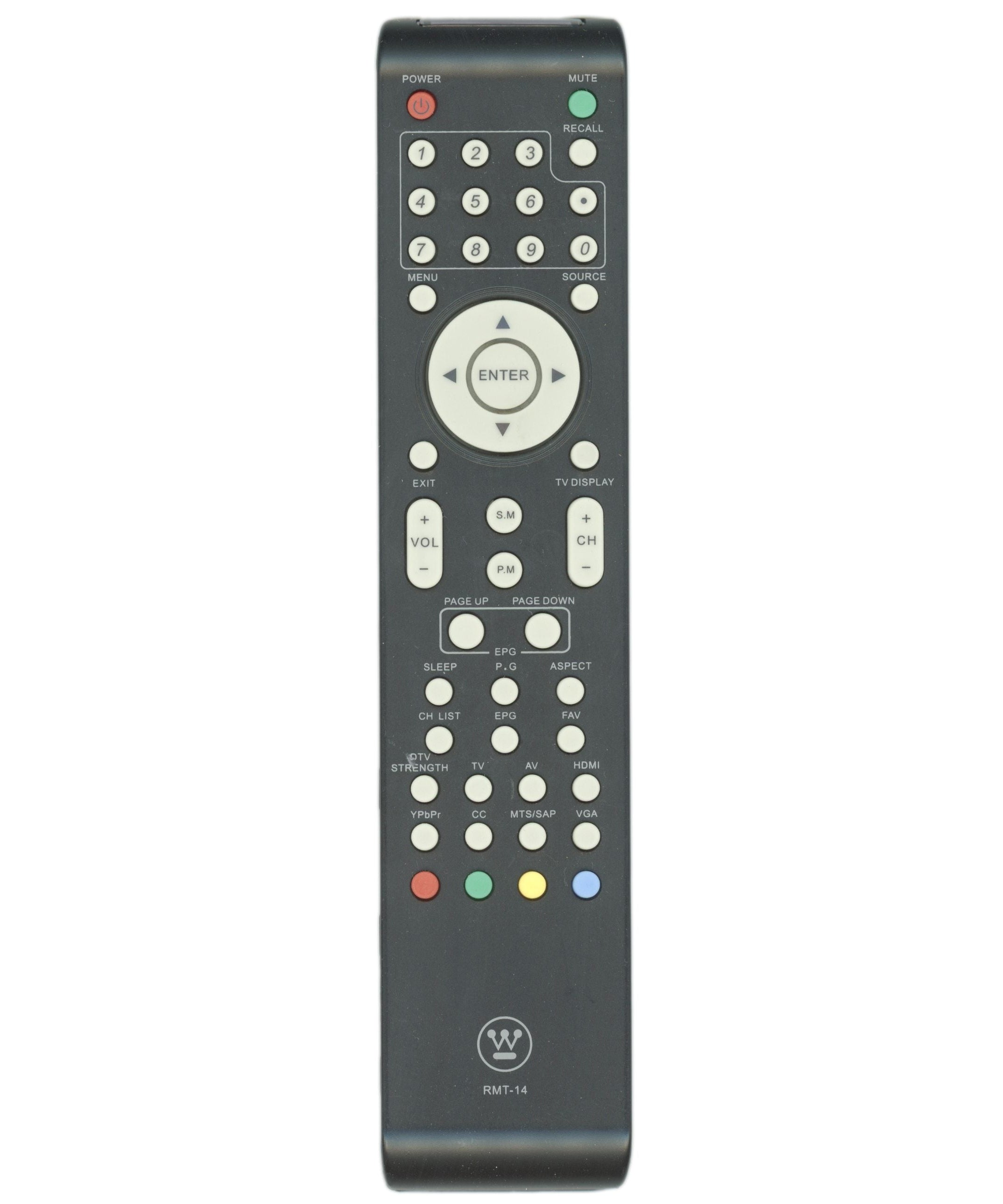 Westinghouse RMT14 TV Remote Control