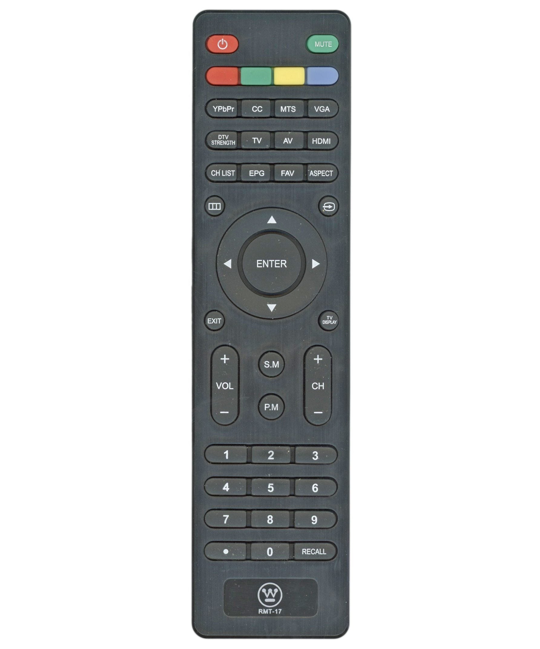 Westinghouse RMT17 TV Remote Control