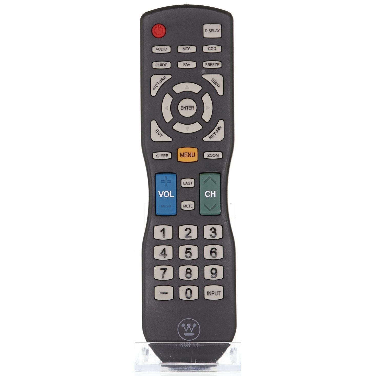 Westinghouse RMT19 Standard TV Remote Control | IR - RMT-19