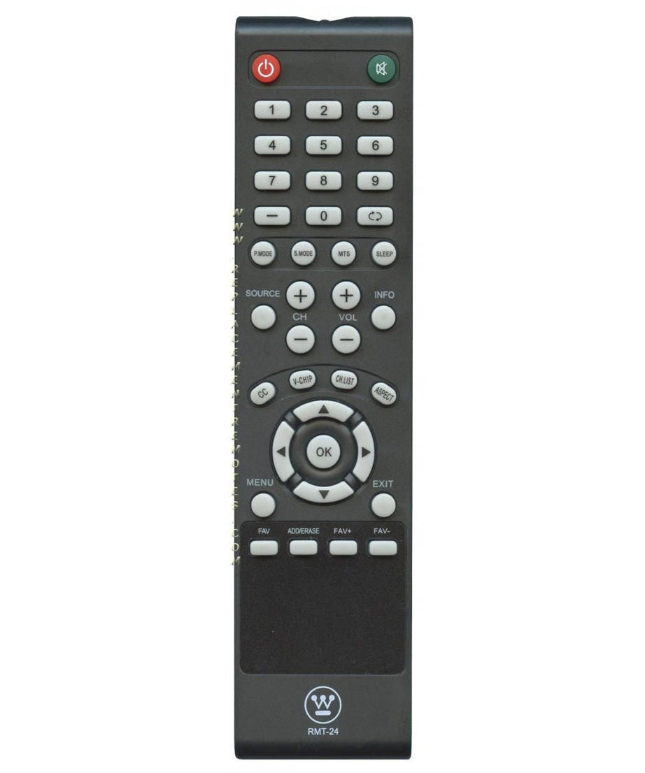 Westinghouse RMT24 Standard TV Remote Control - IR
