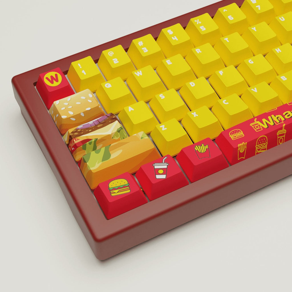 WhackDonald's Design Keycaps and Mechanical Keyboard