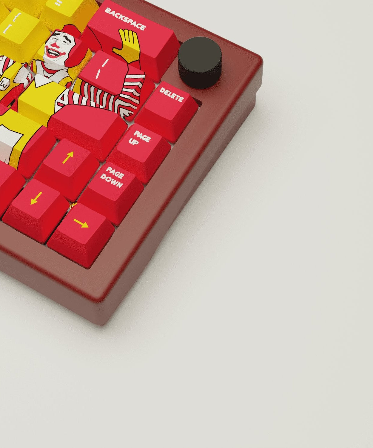 WhackDonald's Design Keycaps and Mechanical Keyboard