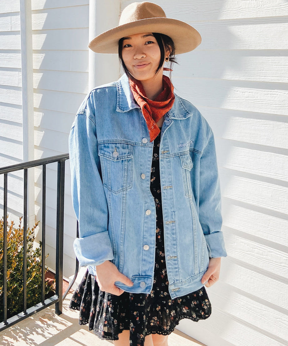 What a Friend In Jesus Denim Jacket