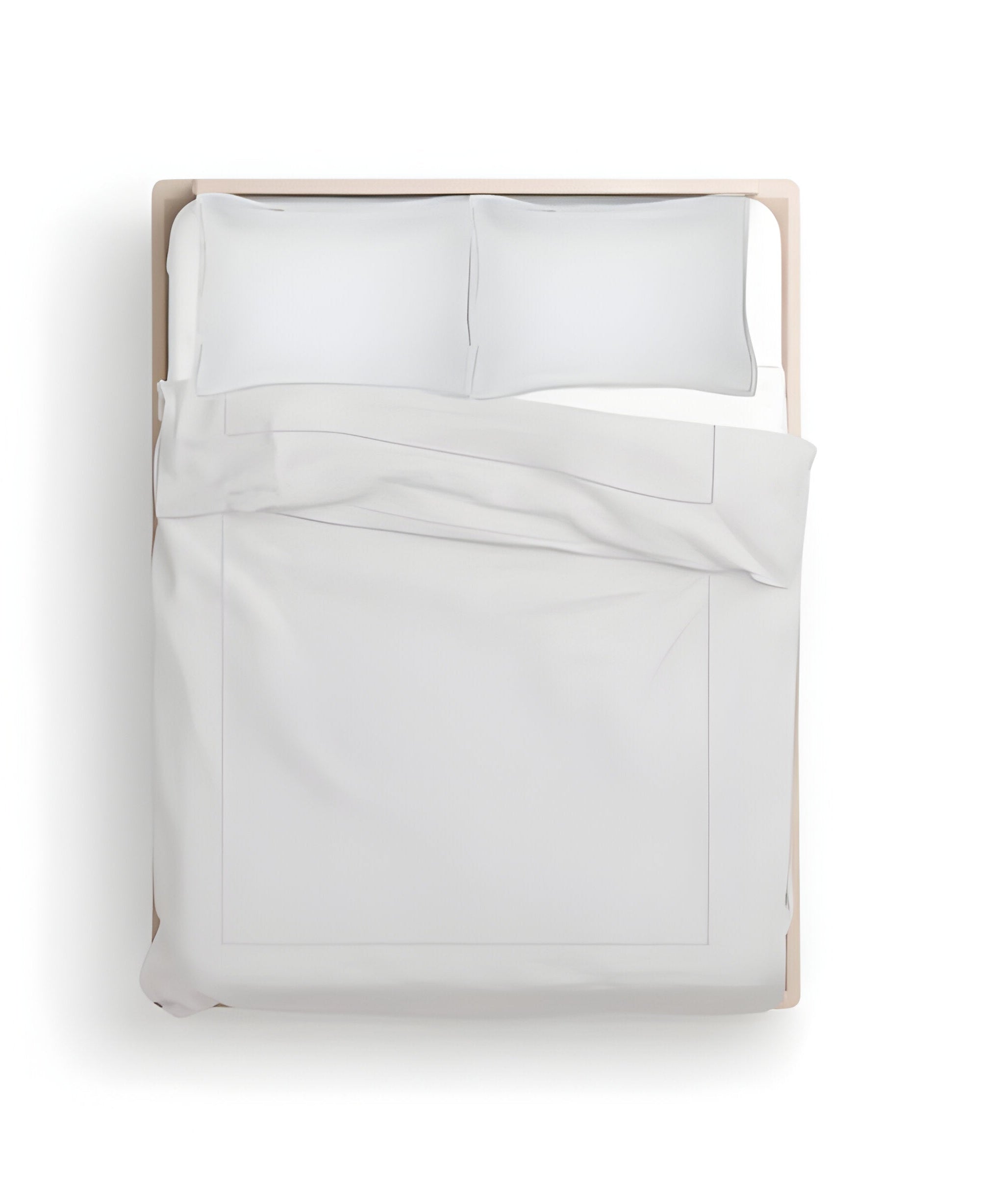 400TC Cotton Luxurious Single Embroidery Sateen Solid Duvet Cover Set