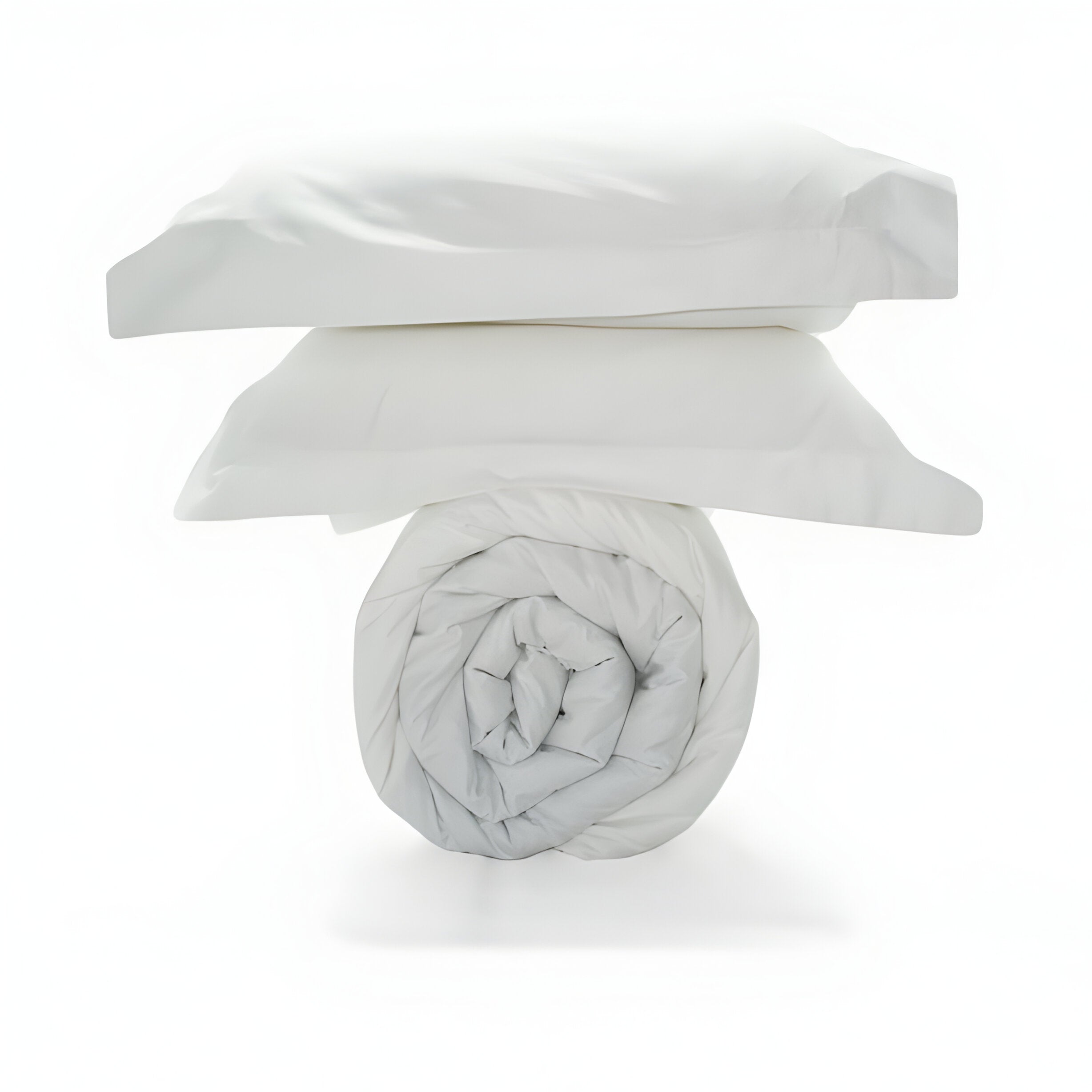 200TC Cotton Percale Solid Duvet Cover Set