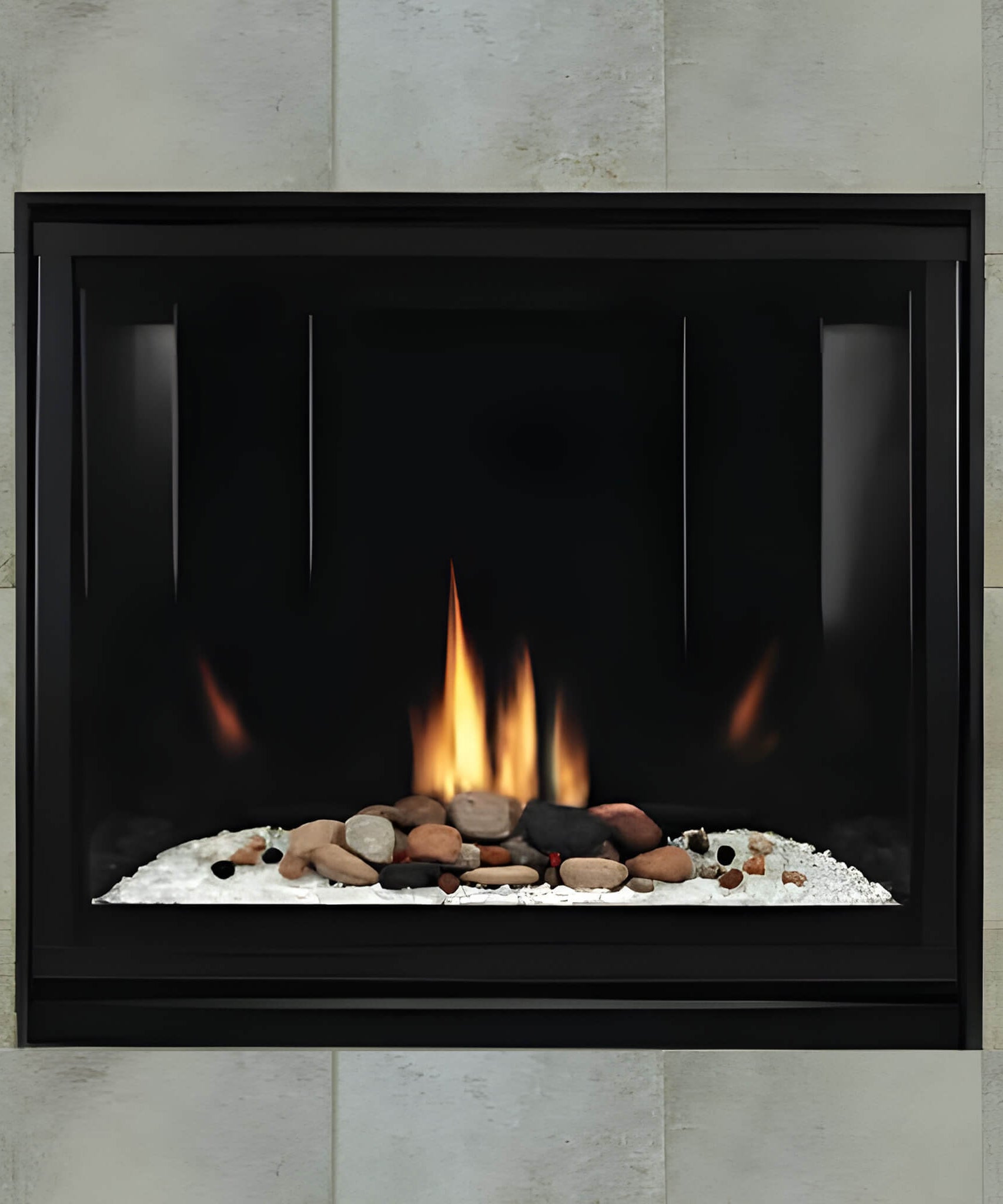 White Mountain Hearth (Empire) Tahoe 42-Inch Direct Vent Clean Face Contemporary Premium Gas Fireplace [DVCC42BP72P] (SAK43352)