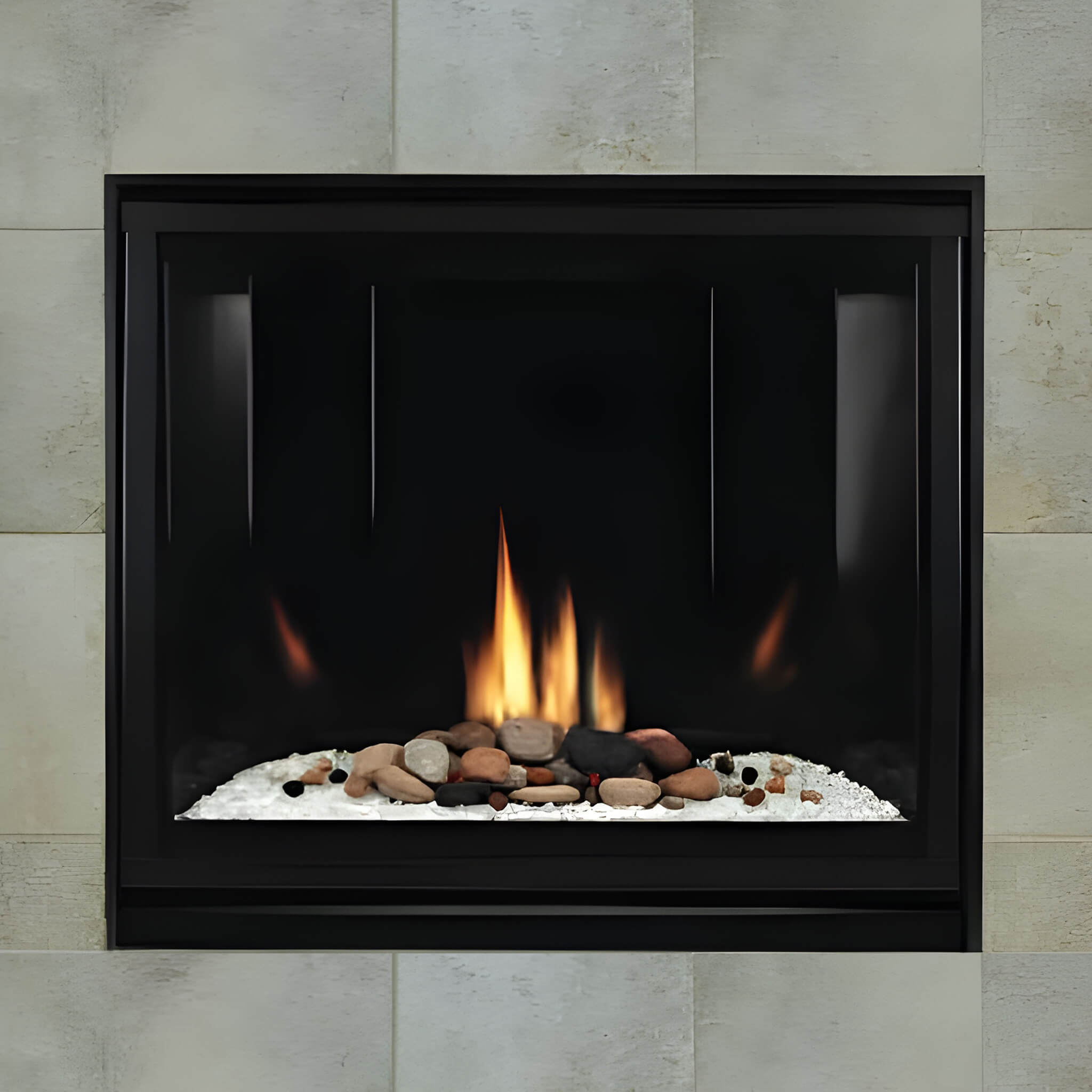 White Mountain Hearth (Empire) Tahoe 42-Inch Direct Vent Clean Face Contemporary Premium Gas Fireplace [DVCC42BP72P] (SAK43352)