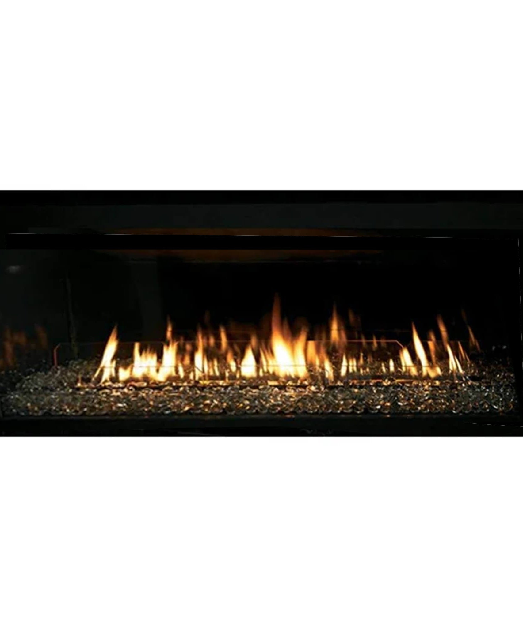 White Mountain Hearth (Empire) Boulevard 41-Inch Direct Vent Contemporary Linear Natural Gas Fireplace [DVLL41FP92N] (SAK87549)