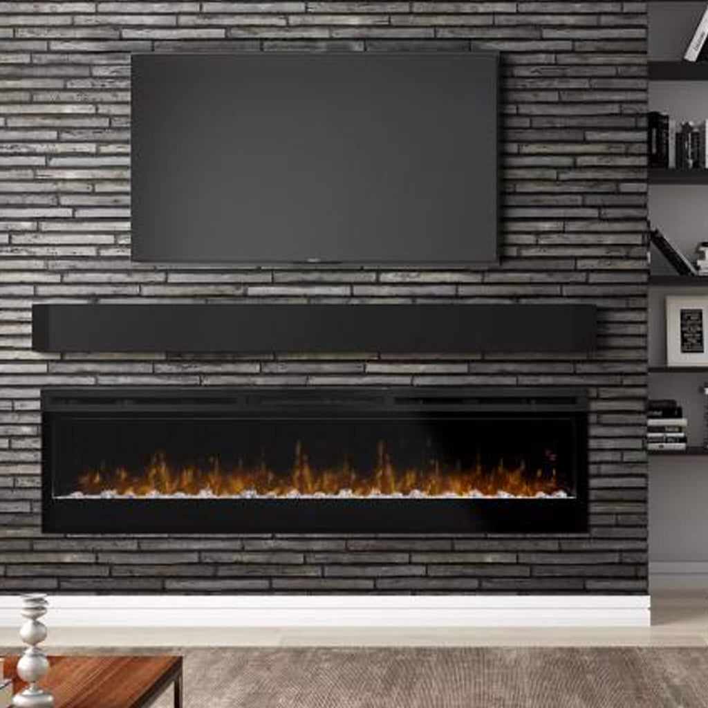 White Mountain Hearth (Empire) Nexfire 74-Inch Contemporary Linear Electric Wall Mount Fireplace [EBL74] (SAK14782)