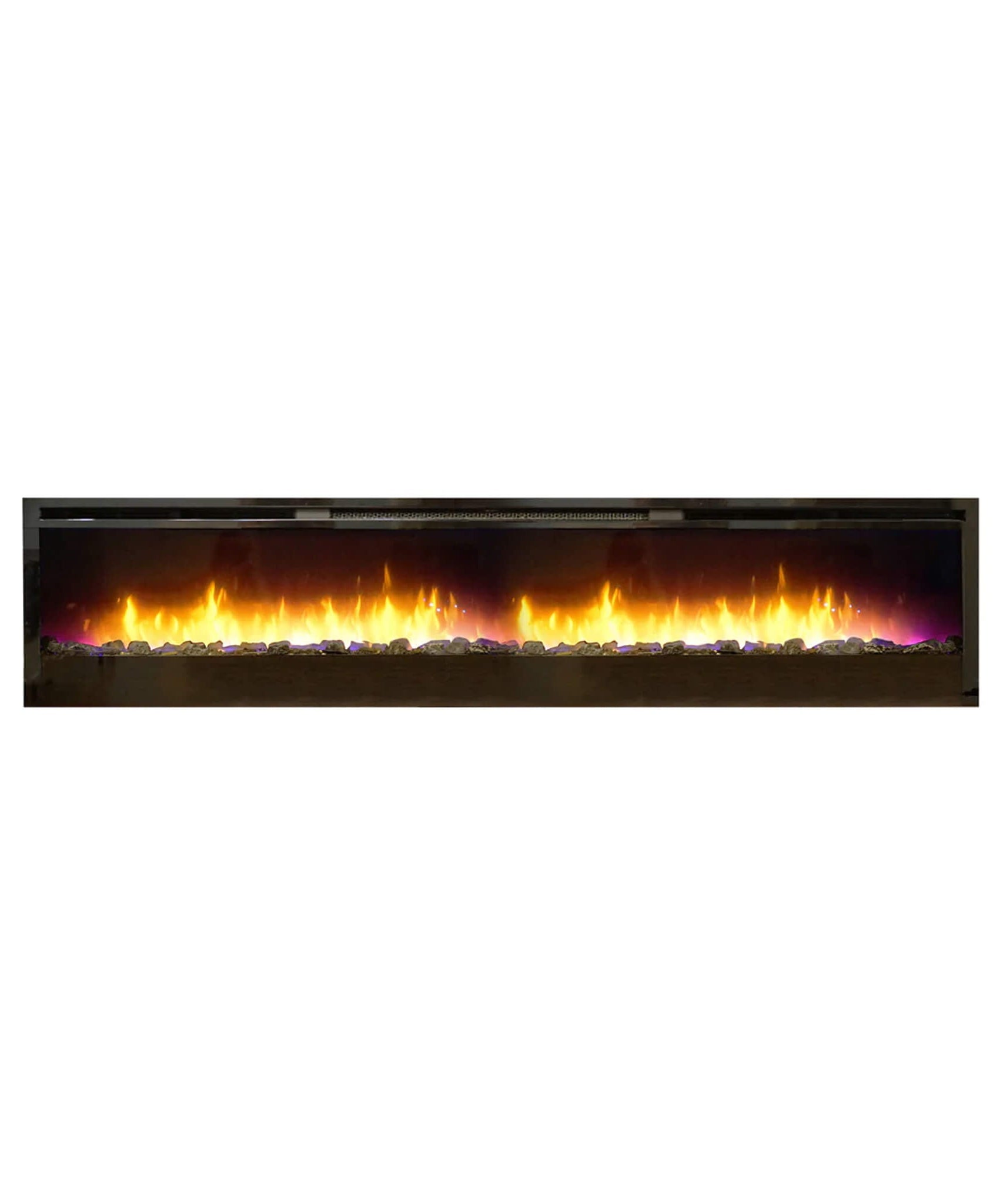 White Mountain Hearth (Empire) Nexfire 74-Inch Contemporary Linear Electric Wall Mount Fireplace [EBL74] (SAK14782)