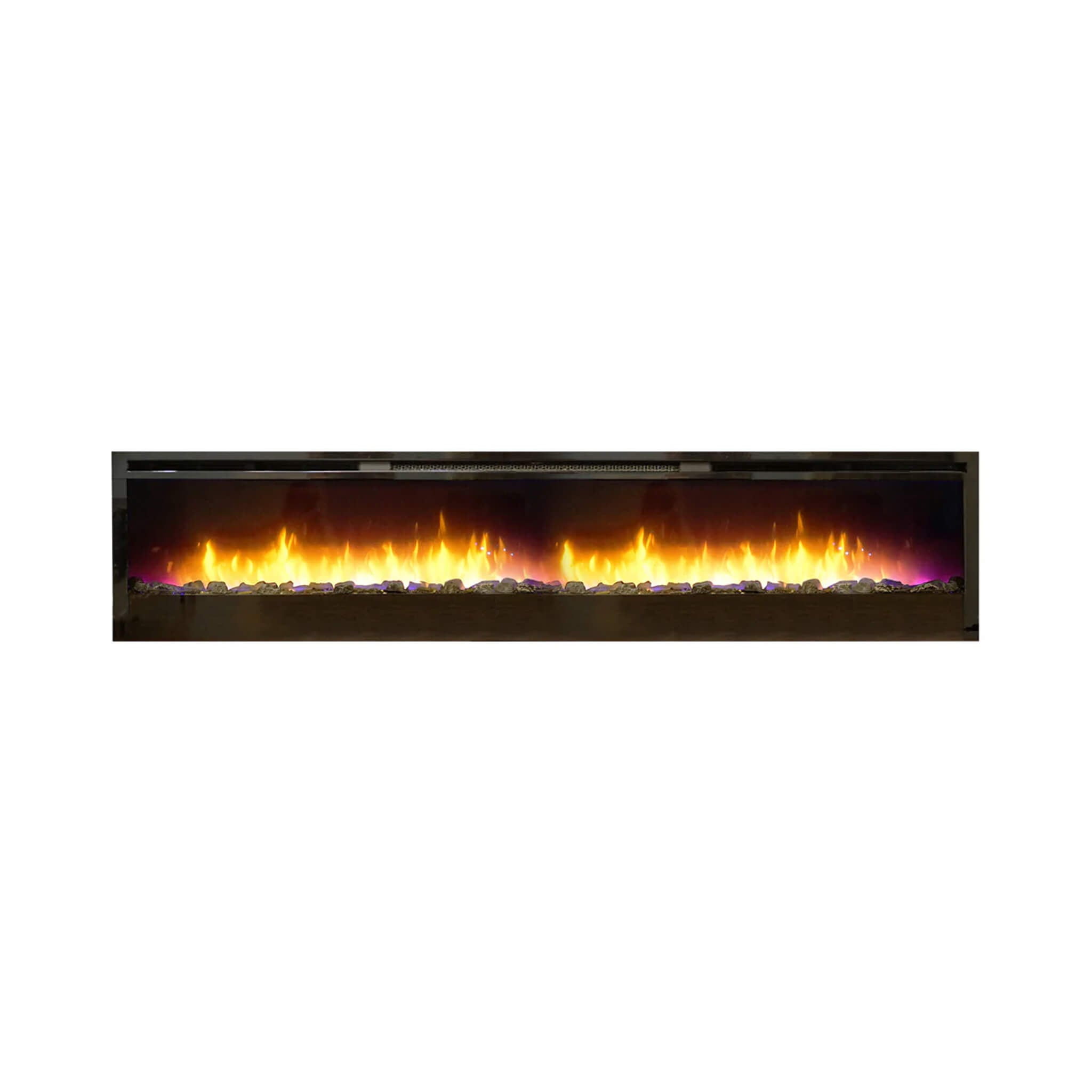 White Mountain Hearth (Empire) Nexfire 74-Inch Contemporary Linear Electric Wall Mount Fireplace [EBL74] (SAK14782)