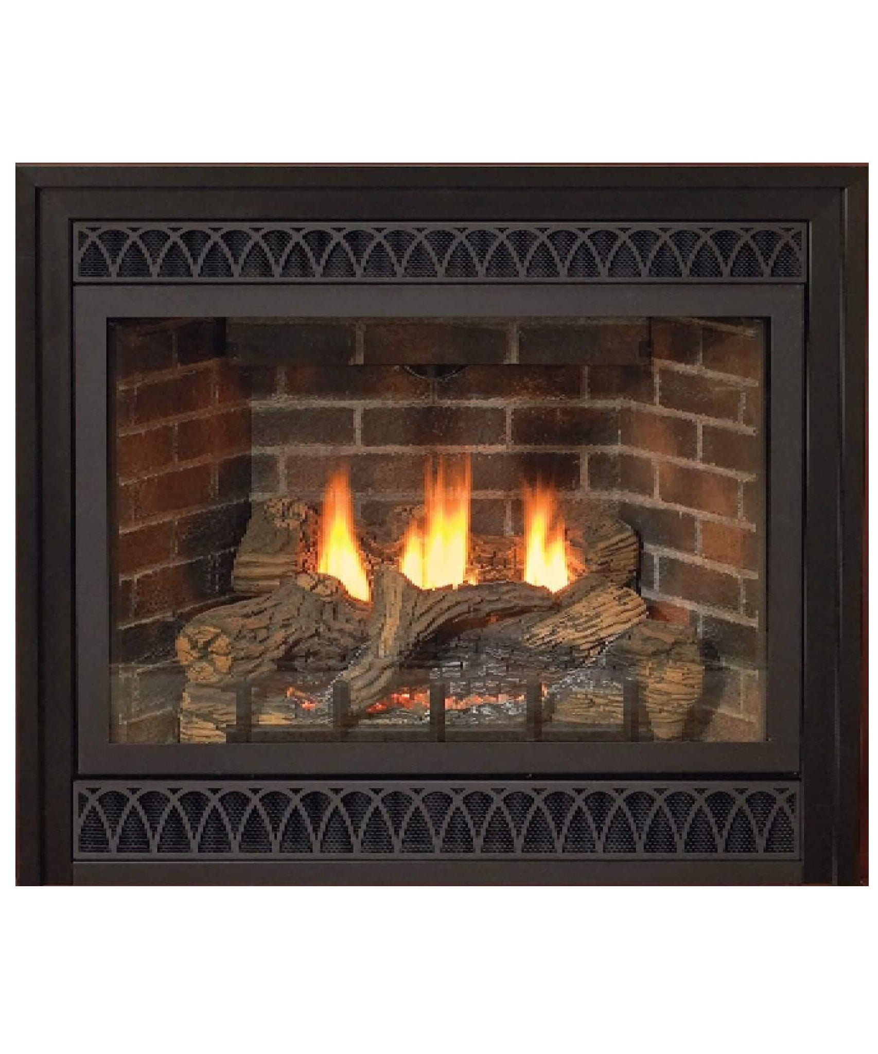 White Mountain Hearth (Empire) Tahoe 32-Inch Direct Vent Deluxe Fireplace With On/Off Switch [DVD32FP] (SAK35129)