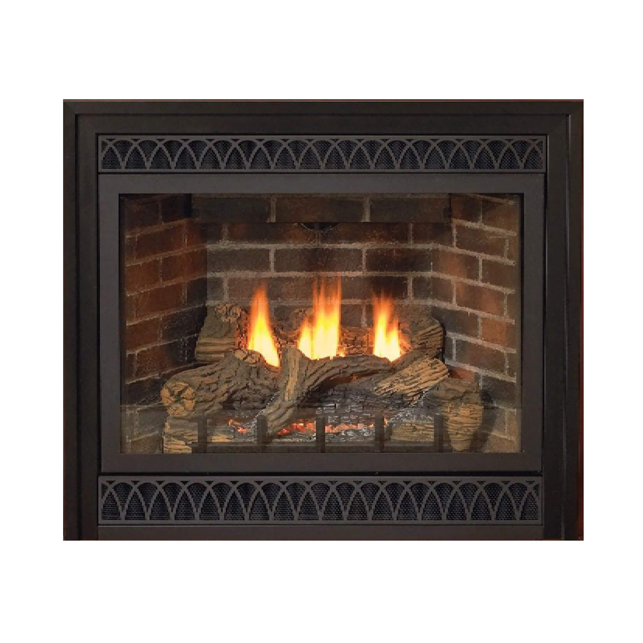 White Mountain Hearth (Empire) Tahoe 32-Inch Direct Vent Deluxe Fireplace With On/Off Switch [DVD32FP] (SAK35129)