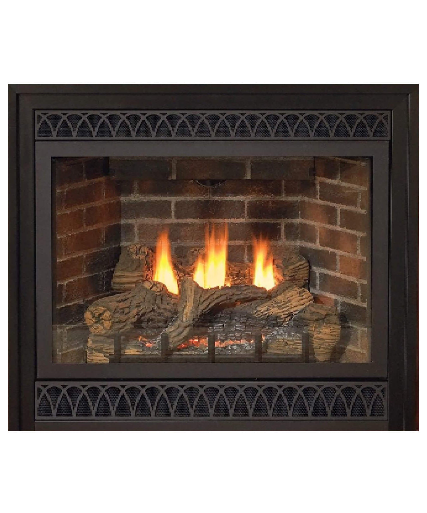 White Mountain Hearth (Empire) Tahoe 36-Inch Propane Gas Direct Vent Deluxe Fireplace [DVD36FP] (SAK67105)