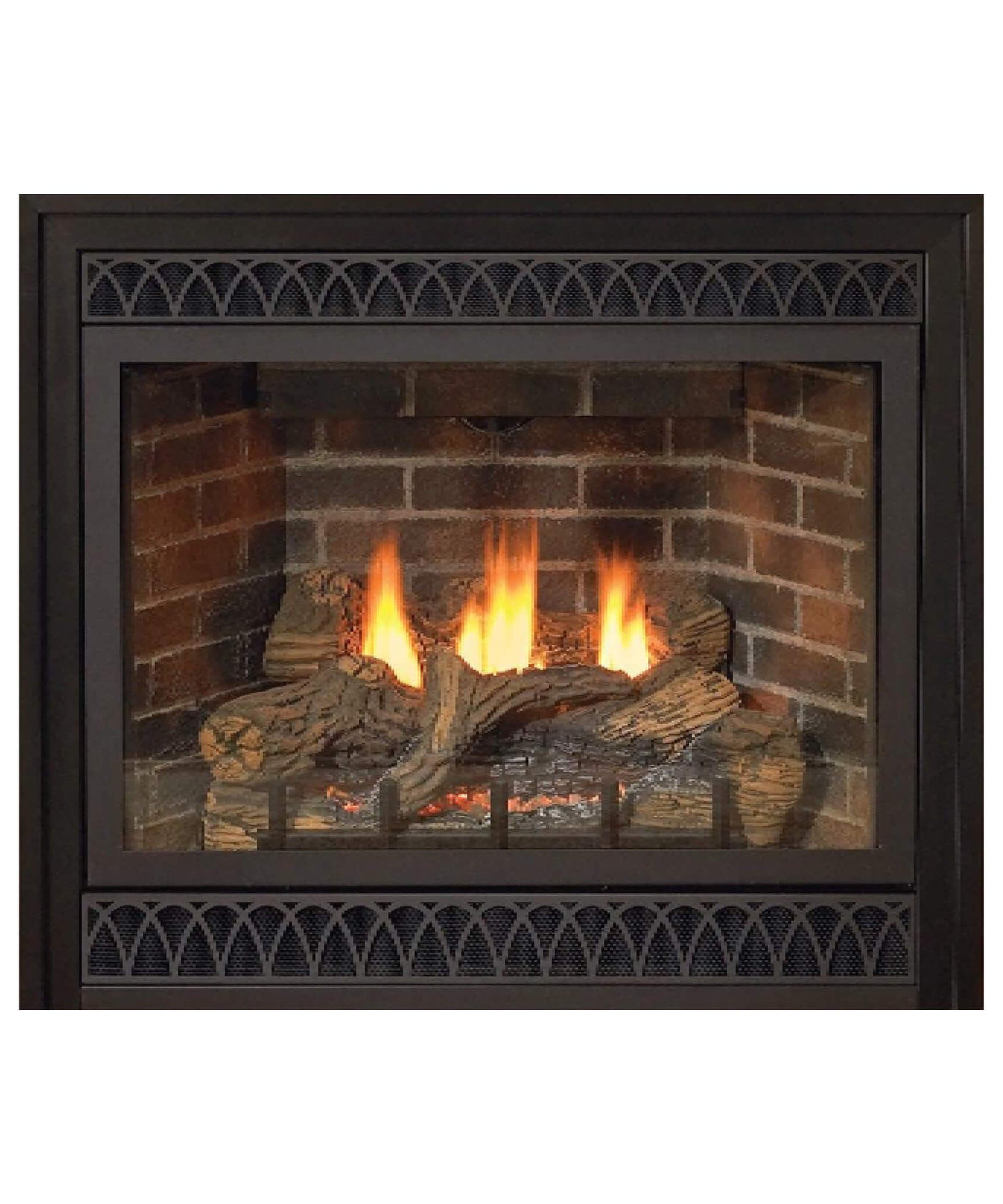 White Mountain Hearth (Empire) Tahoe 42-Inch Natural Gas Direct Vent Deluxe Fireplace [DVD42FP] (SAK56218)