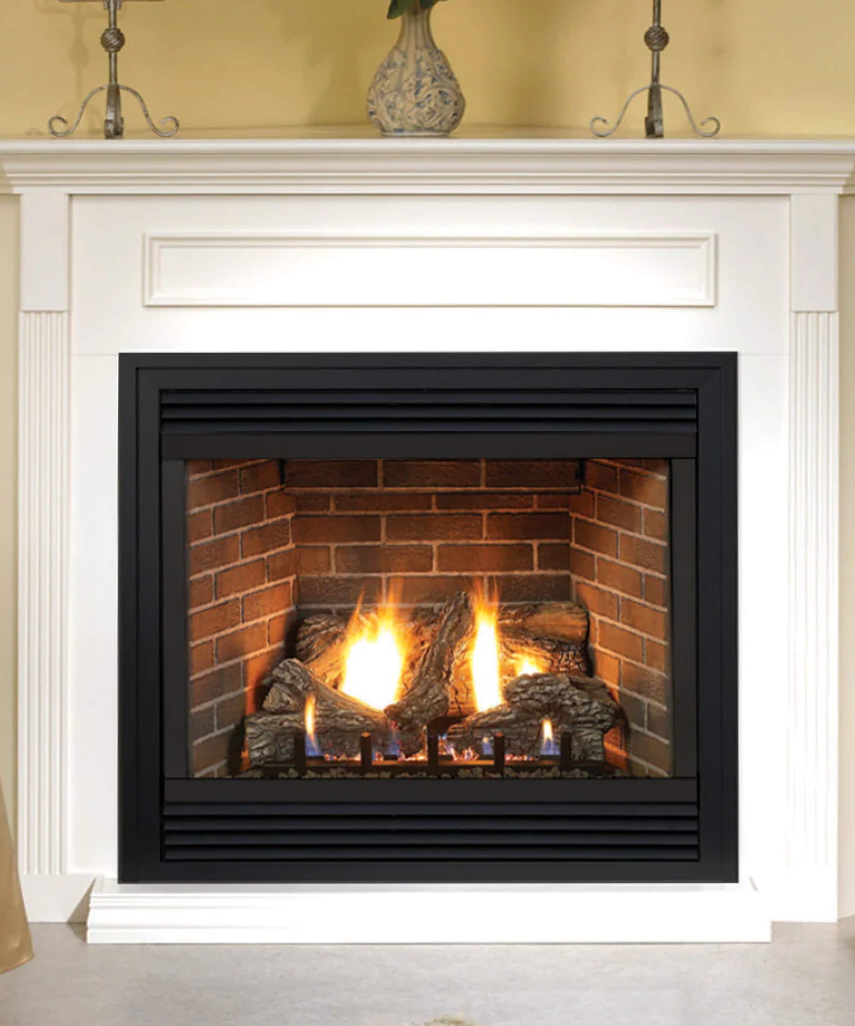 White Mountain Hearth (Empire) Tahoe 48-Inch Propane Gas Direct Vent Premium Fireplace W/ Multi Function Control [DVP48FP91P] (SAK19347)