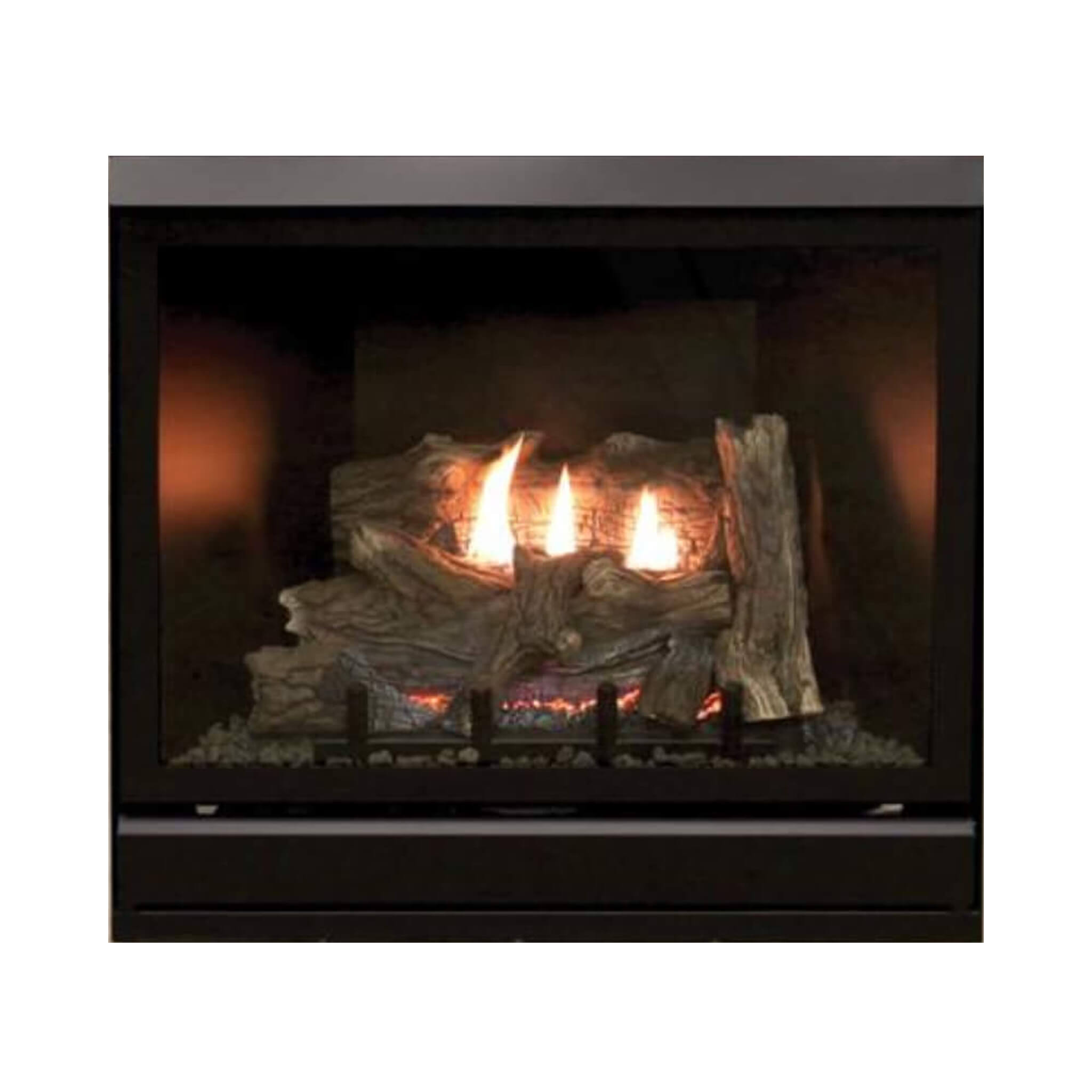 White Mountain Hearth (Empire) Tahoe Clean Face Direct Vent Deluxe Fireplace With Millivolt Control And On/Off Switch [DVCD32FP30N/P] (SAK72051)