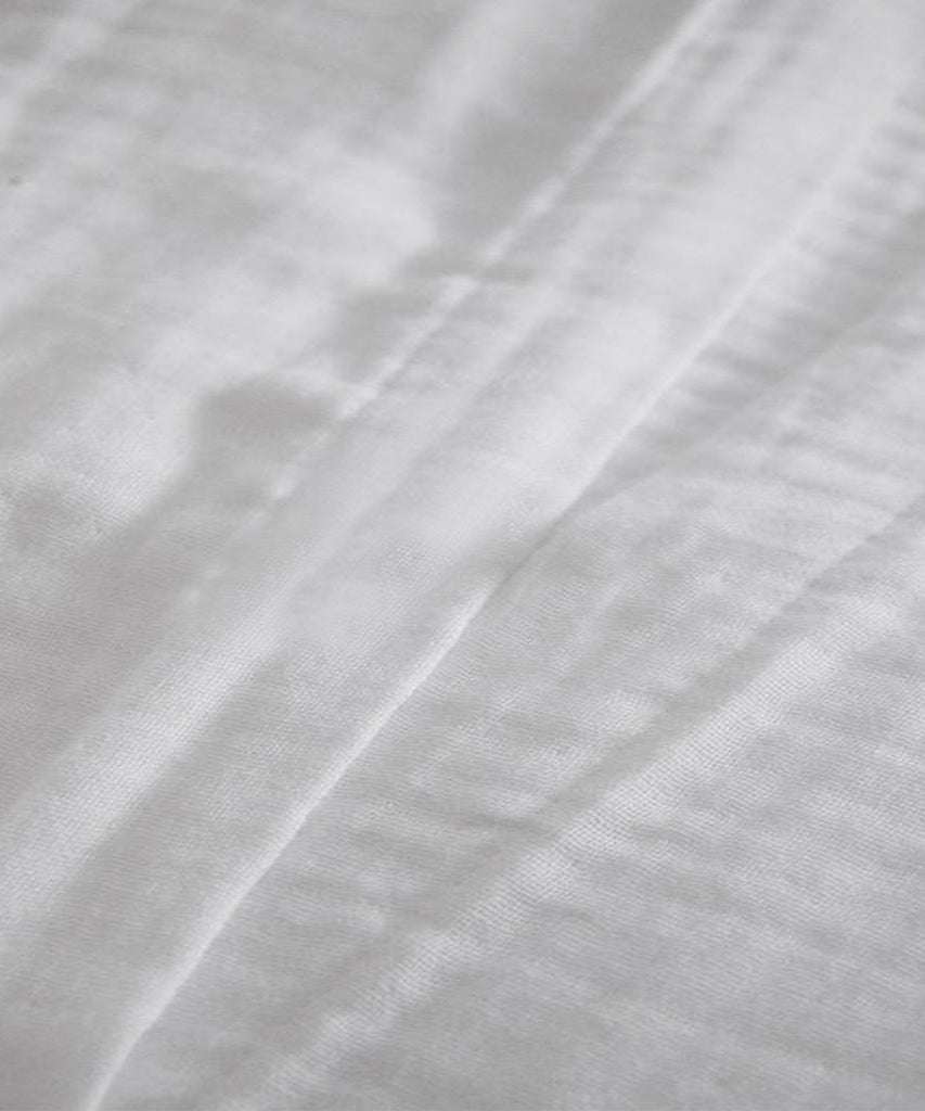 Muslin Piping Duvet Cover Set