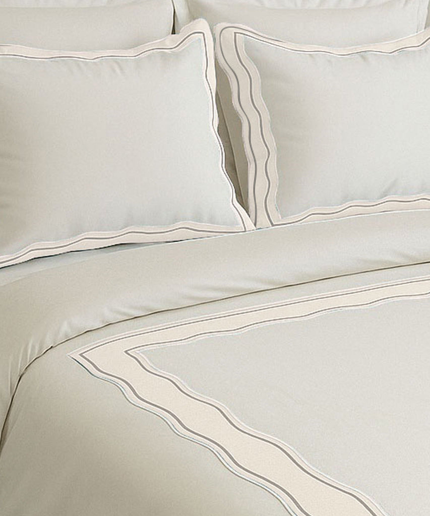Sagrisa Applique Embroidery Cotton Duvet Cover Set