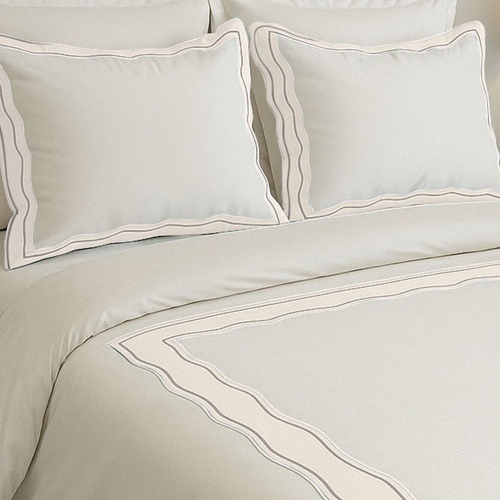 Sagrisa Applique Embroidery Cotton Duvet Cover Set
