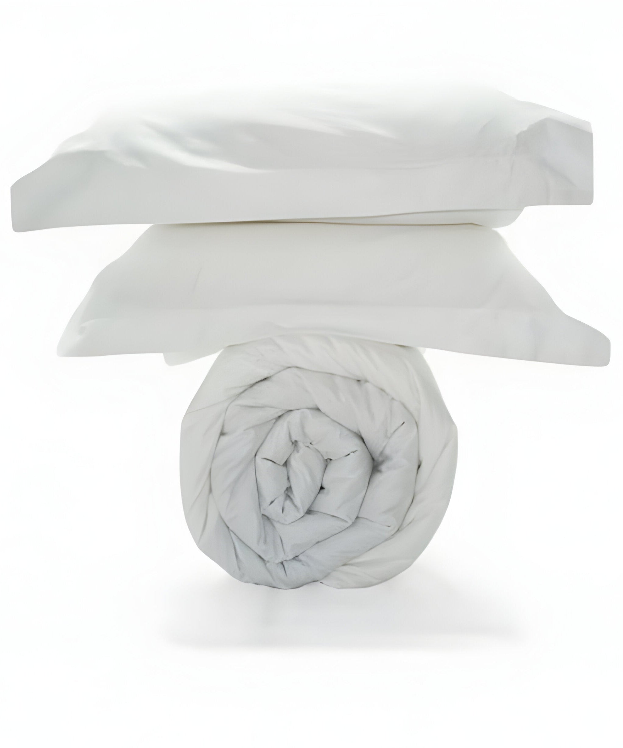 300TC Sateen Solid Organic Cotton Duvet Cover Set