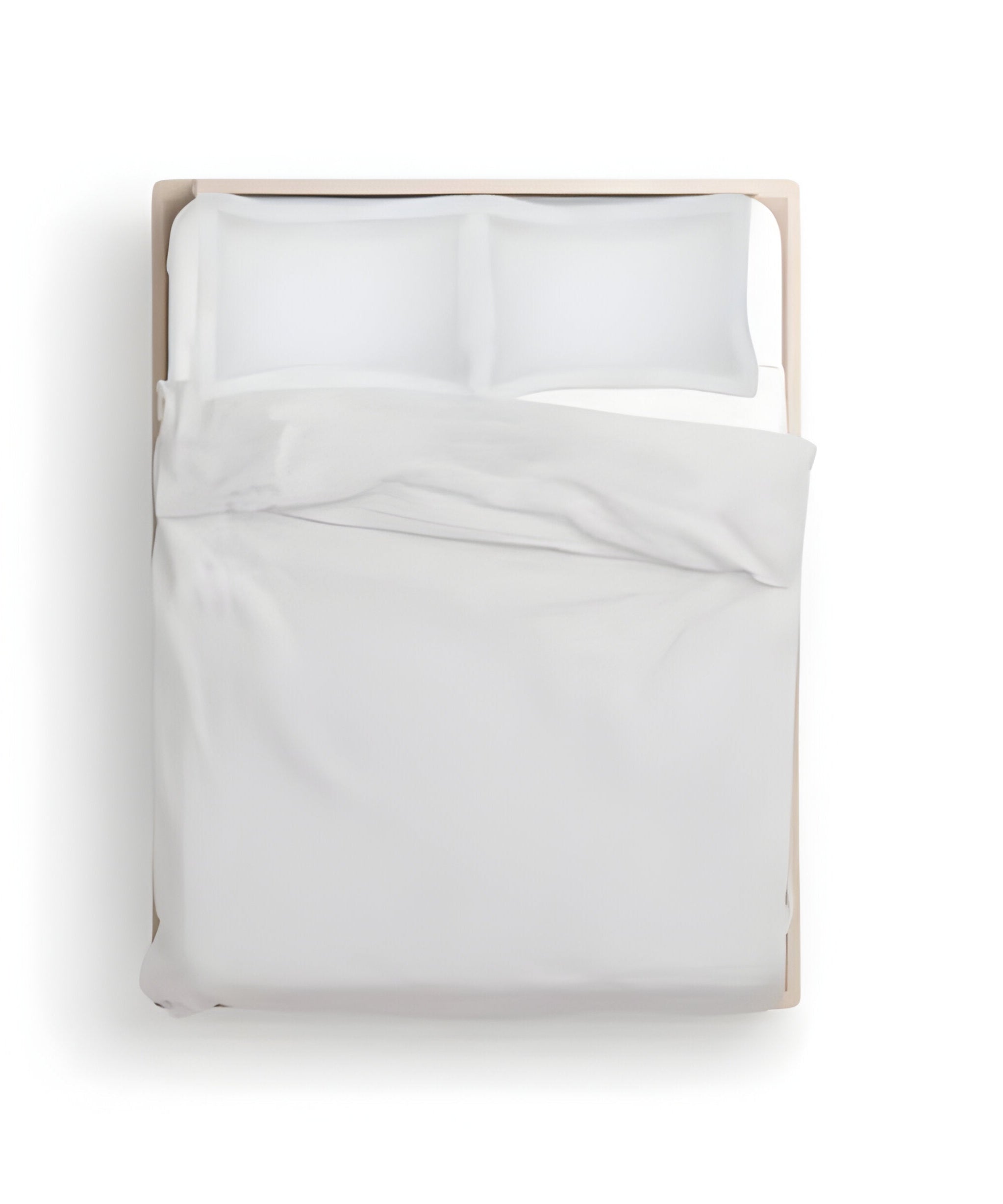 300TC Sateen Solid Organic Cotton Duvet Cover Set