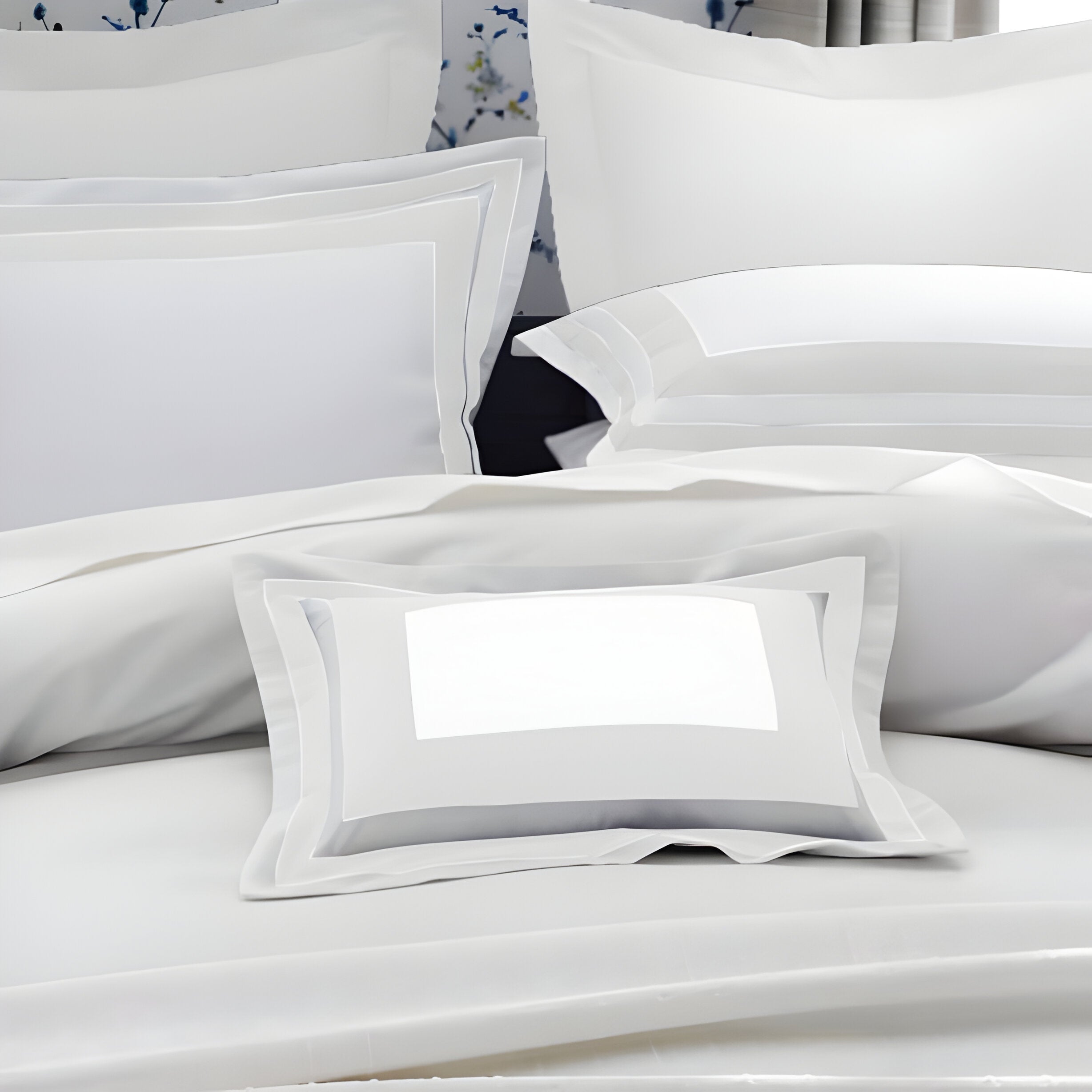 400TC Cotton Sateen Double Border Frame Duvet Cover Set