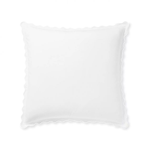 400TC Cotton Sateen Small Scallop Embroidery Duvet Cover Set