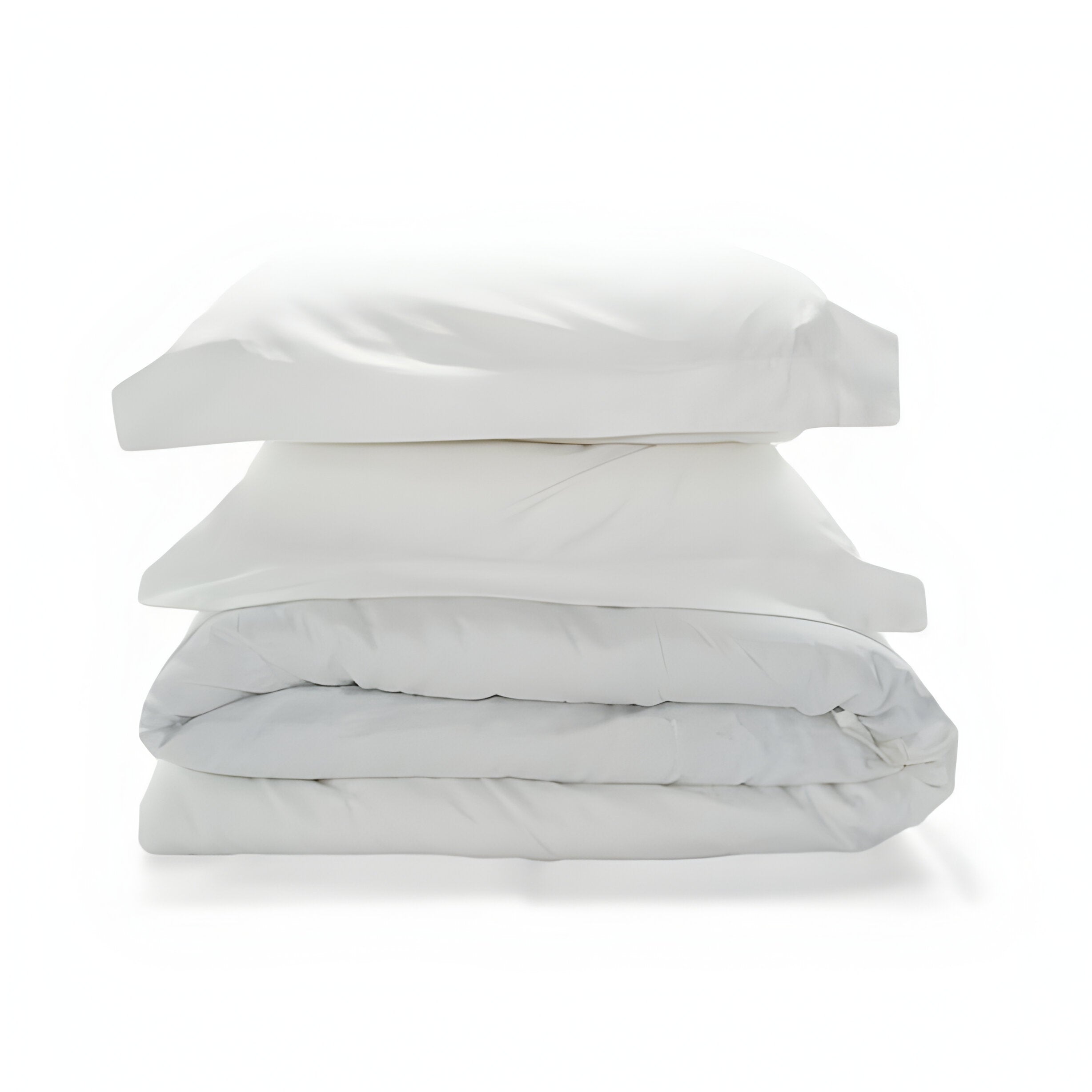 400TC Cotton Sateen Solid Duvet Cover Set