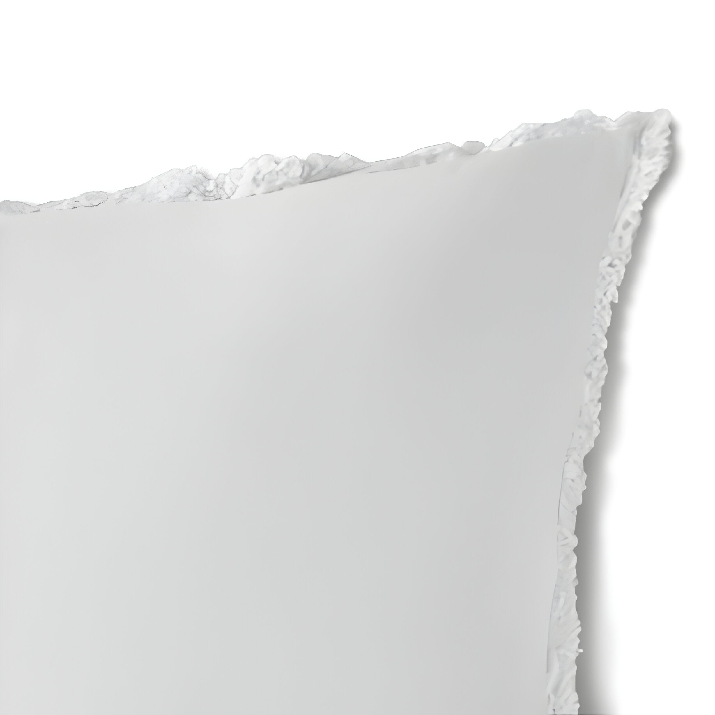 400TC Cotton Sateen Solid Fringe Duvet Cover Set