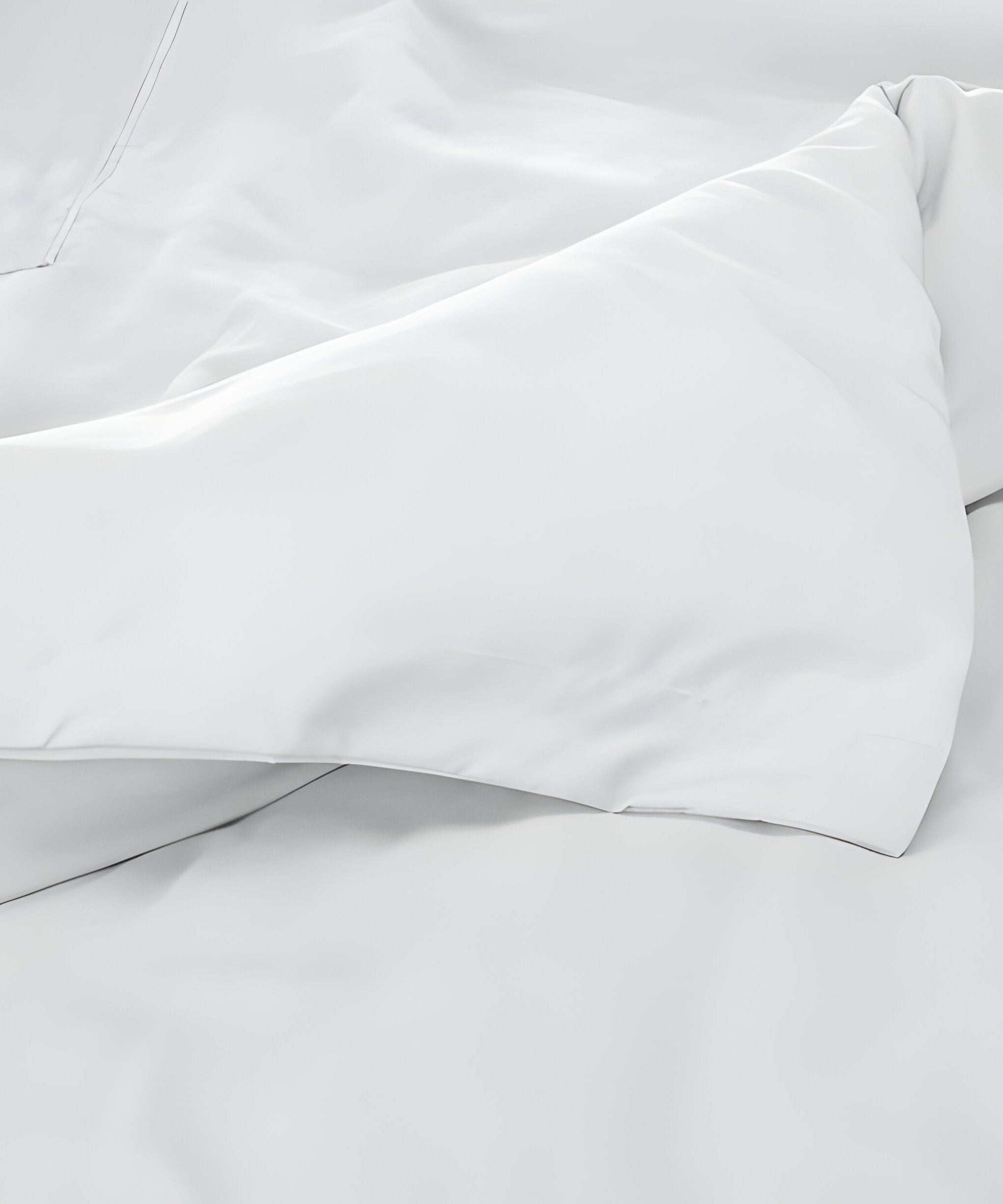 400TC Cotton Luxurious Single Embroidery Sateen Solid Duvet Cover Set