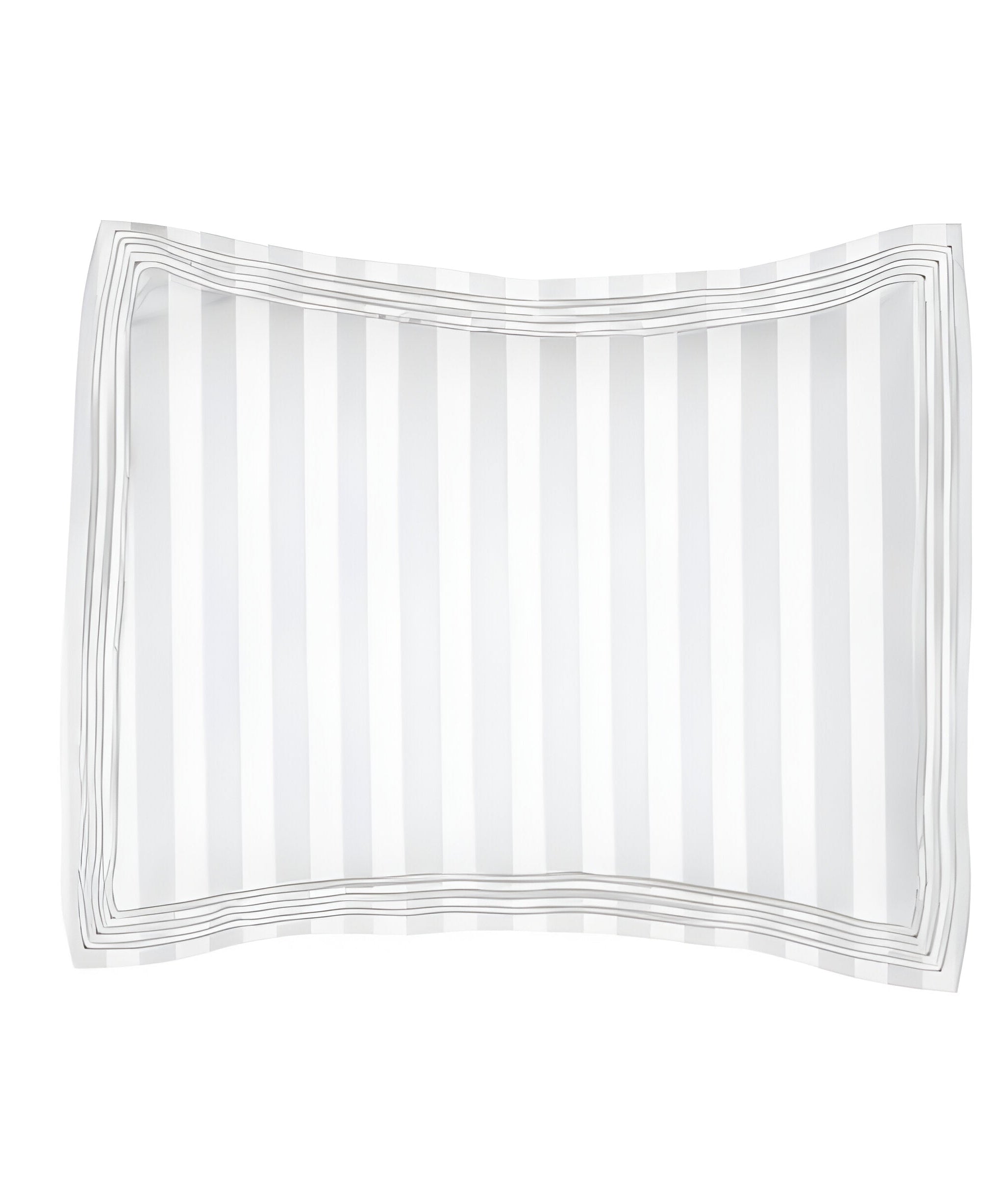 400TC Cotton Sateen Triple Edge Embroidery Stripe Duvet Cover Set