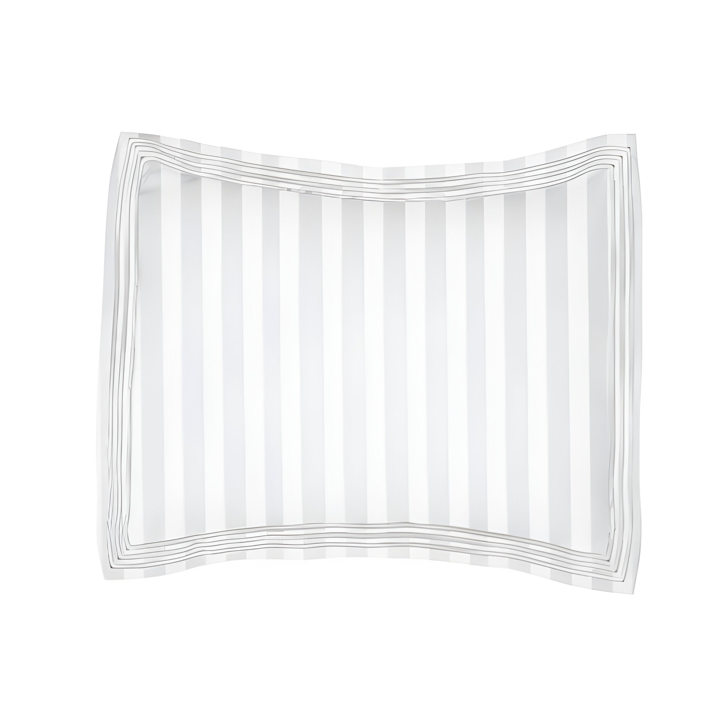 400TC Cotton Sateen Triple Edge Embroidery Stripe Duvet Cover Set
