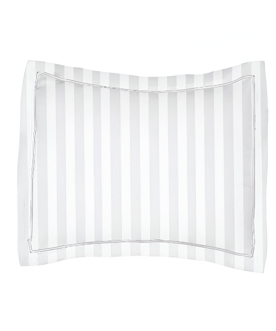 400TC Cotton Single Edge Embroidery Sateen Stripe Duvet Cover Set