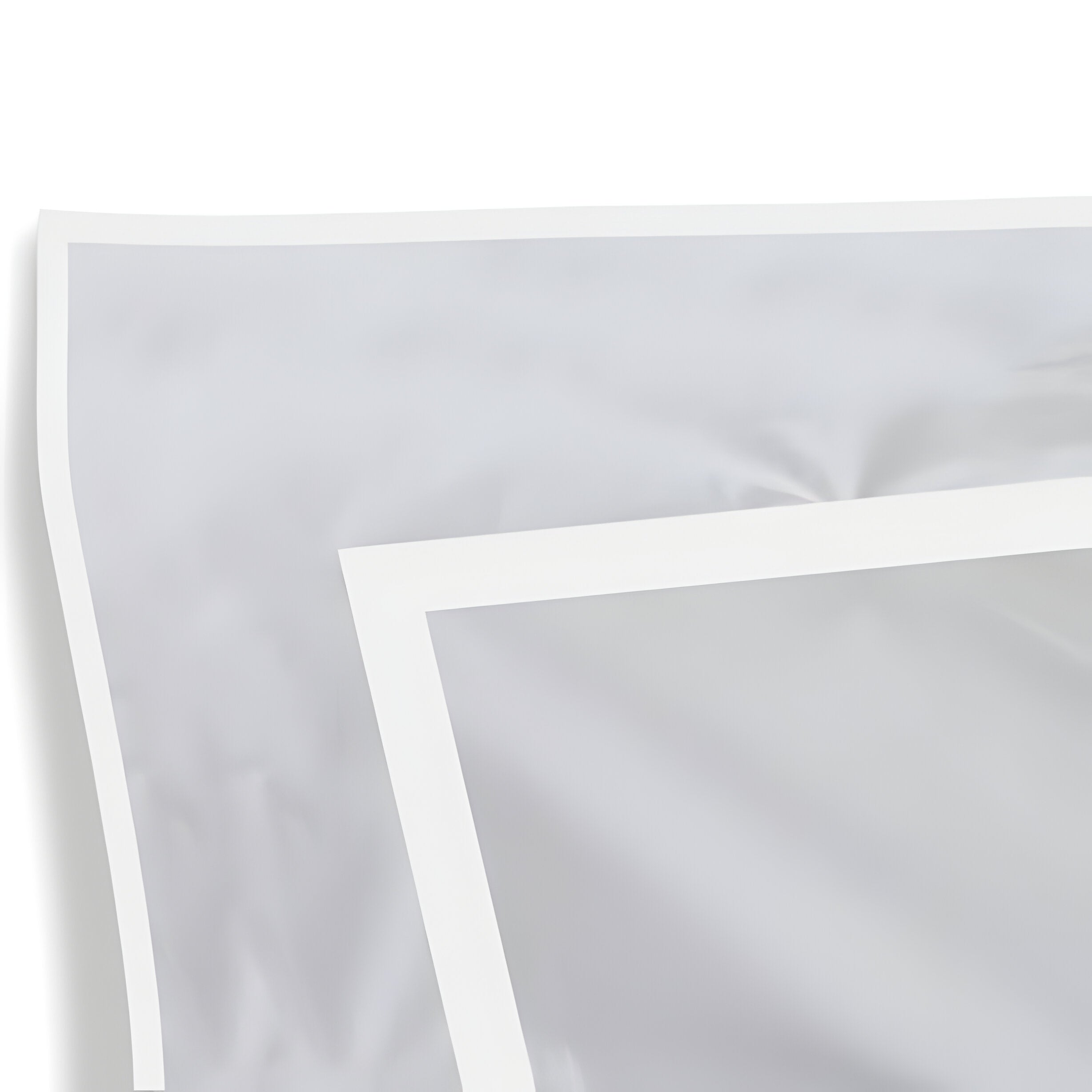 400TC Embroidery & Border Cotton Sateen Solid Duvet Cover Set